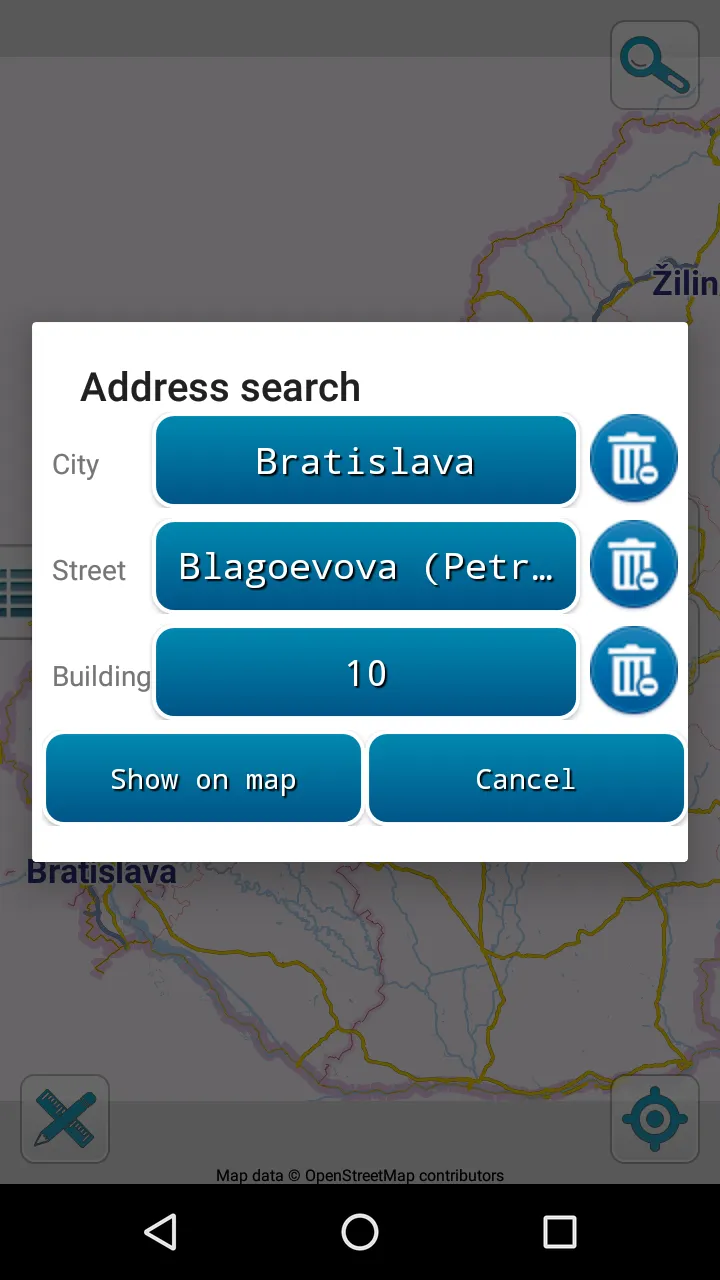 Map of Slovakia offline | Indus Appstore | Screenshot