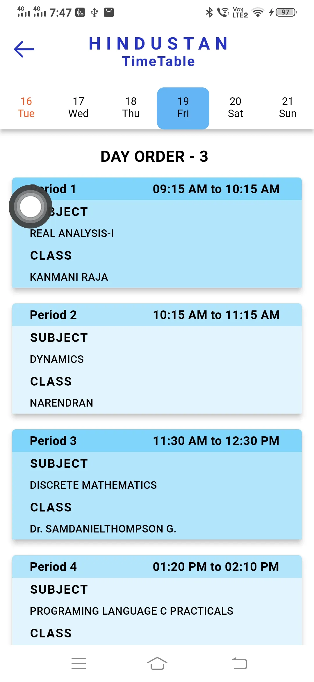 HCAS-Student | Indus Appstore | Screenshot