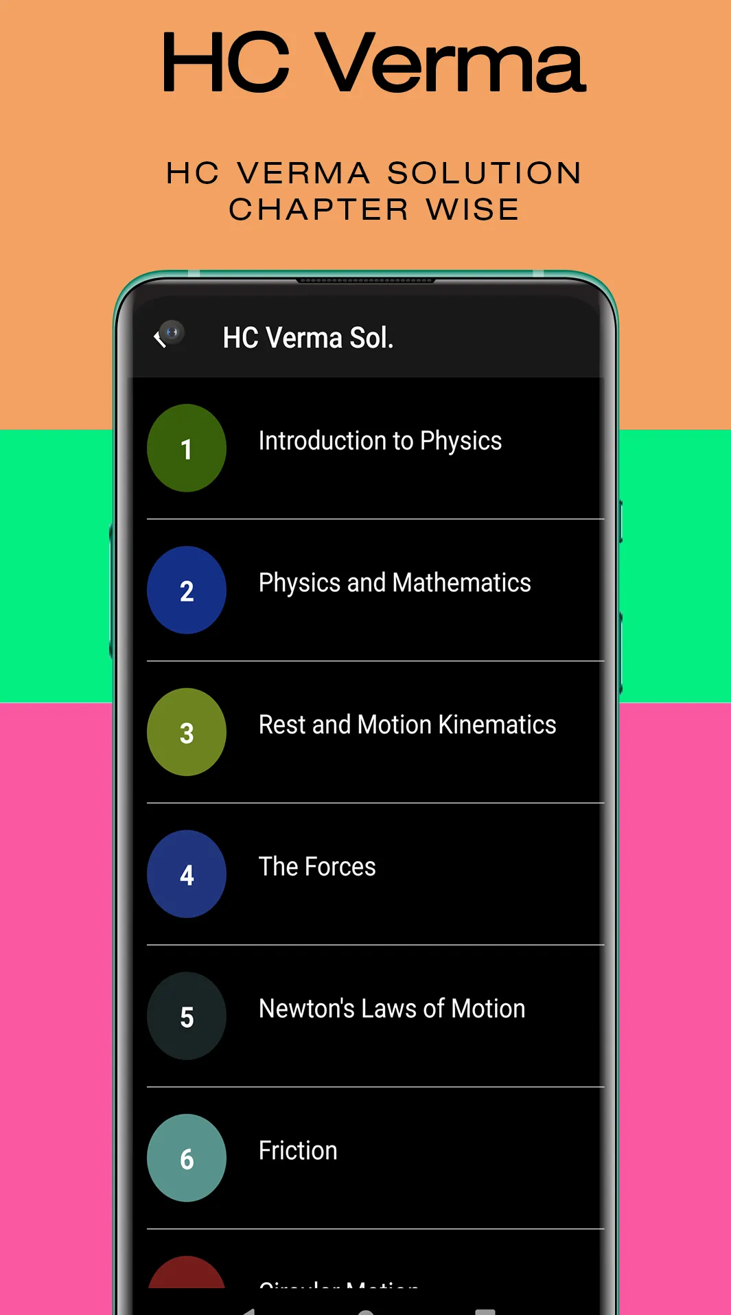 HC Verma Solutions Offline & O | Indus Appstore | Screenshot