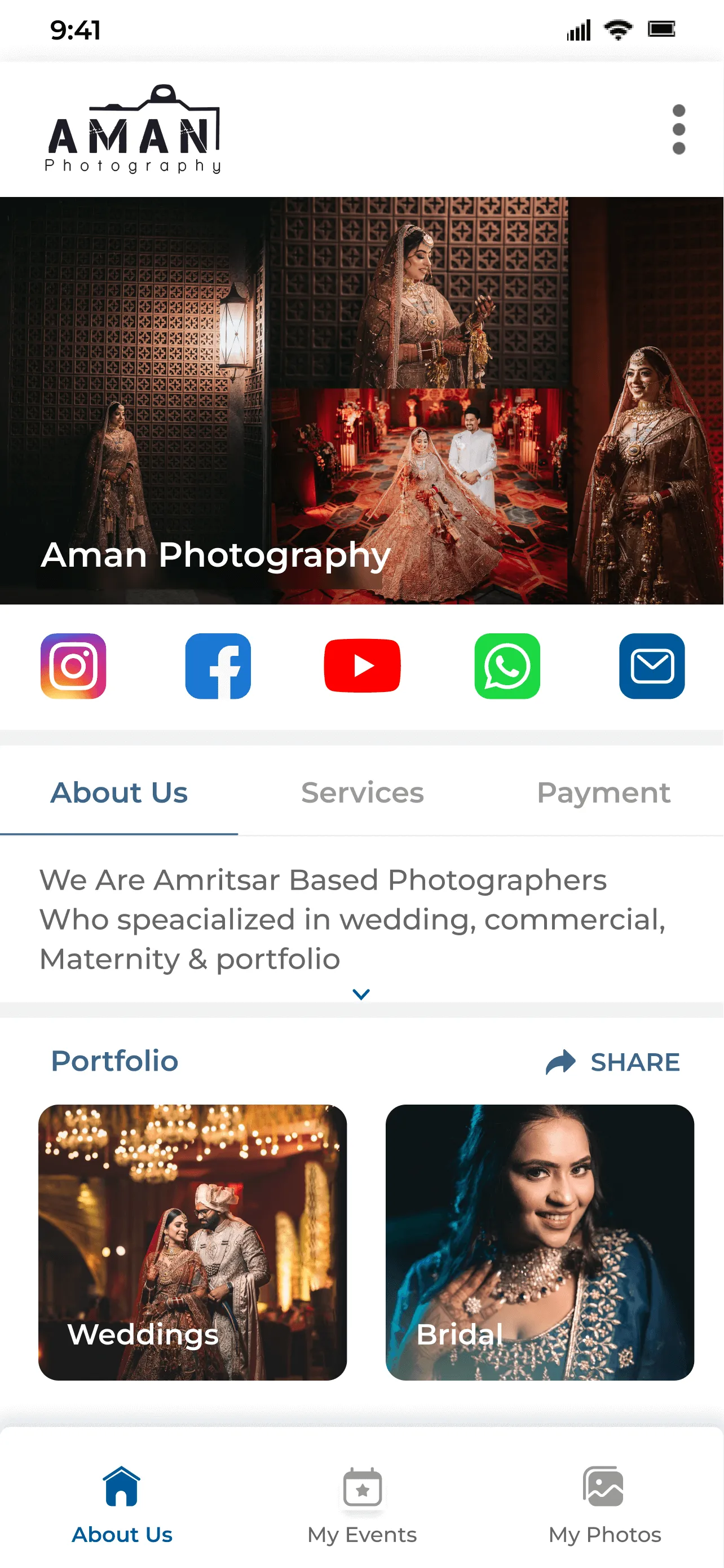 Aman Photography | Indus Appstore | Screenshot