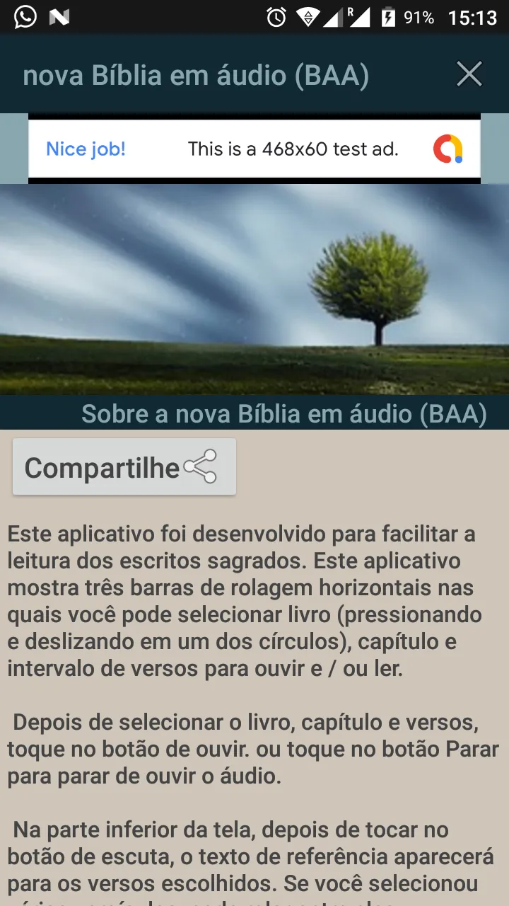 nova Bíblia em áudio (BAA) | Indus Appstore | Screenshot