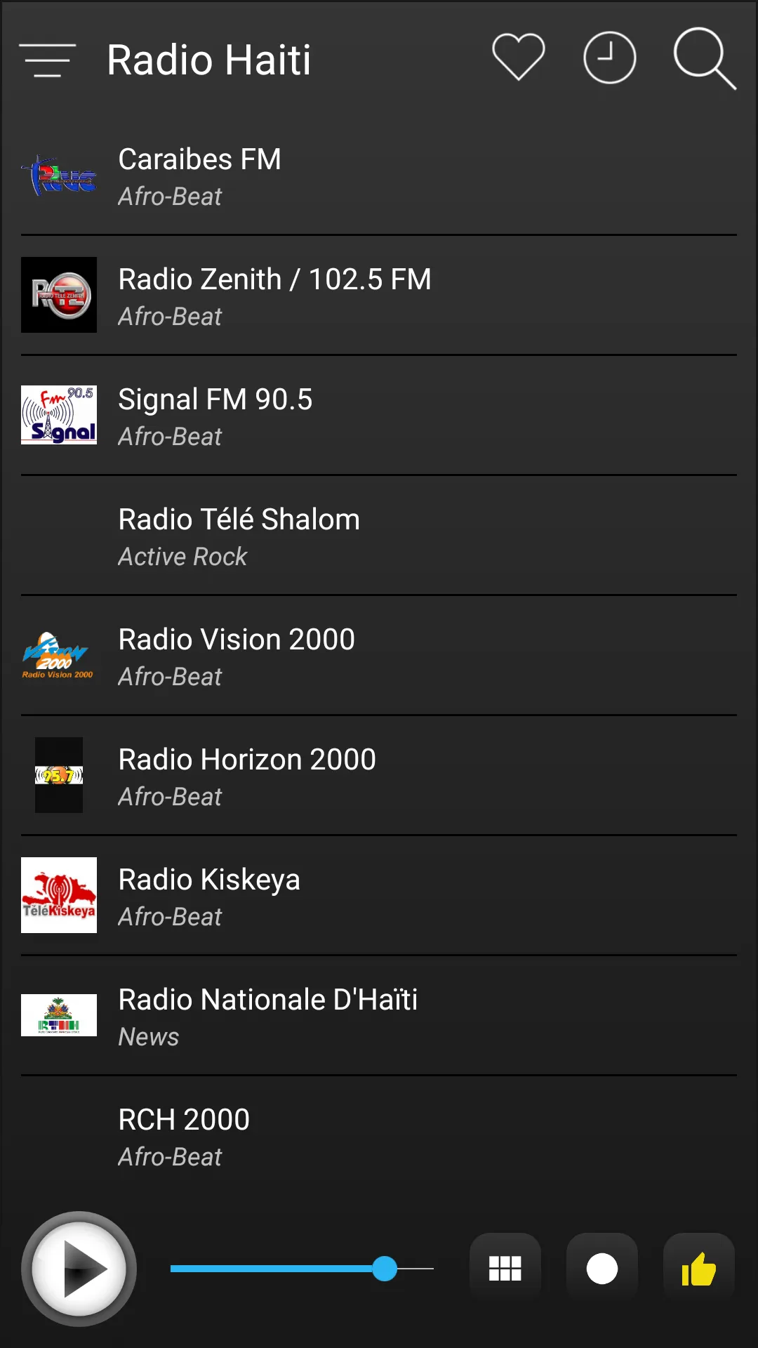 Haiti Radio FM AM Music | Indus Appstore | Screenshot