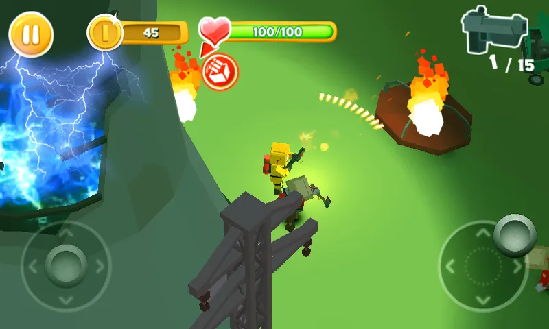 Pixel Zombie War | Indus Appstore | Screenshot