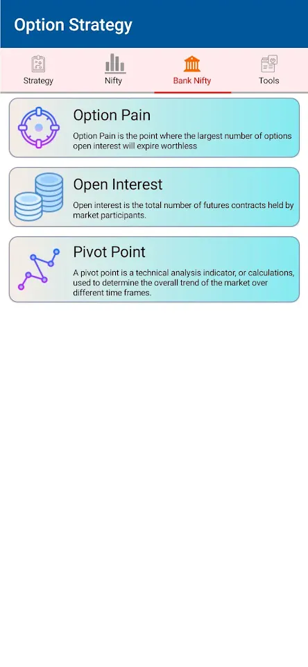 Future and Option strategy Ana | Indus Appstore | Screenshot