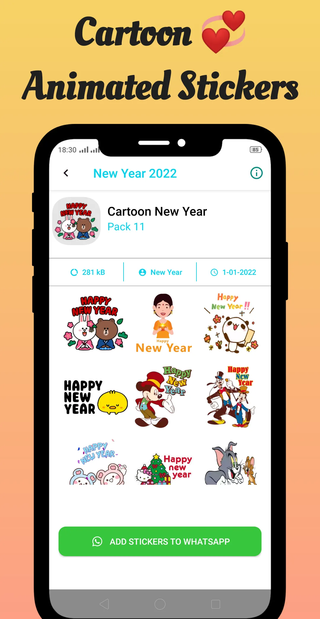 Happy New Year 2024 - Animated | Indus Appstore | Screenshot