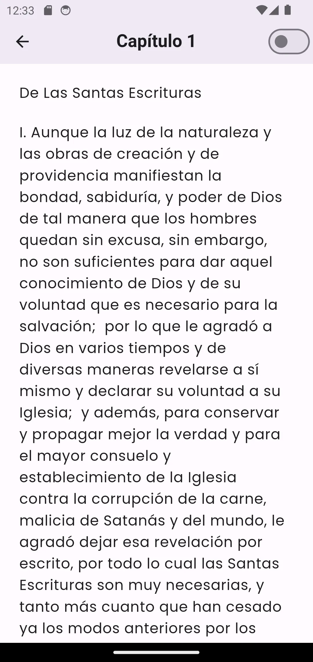 La Confesión de Westminster | Indus Appstore | Screenshot