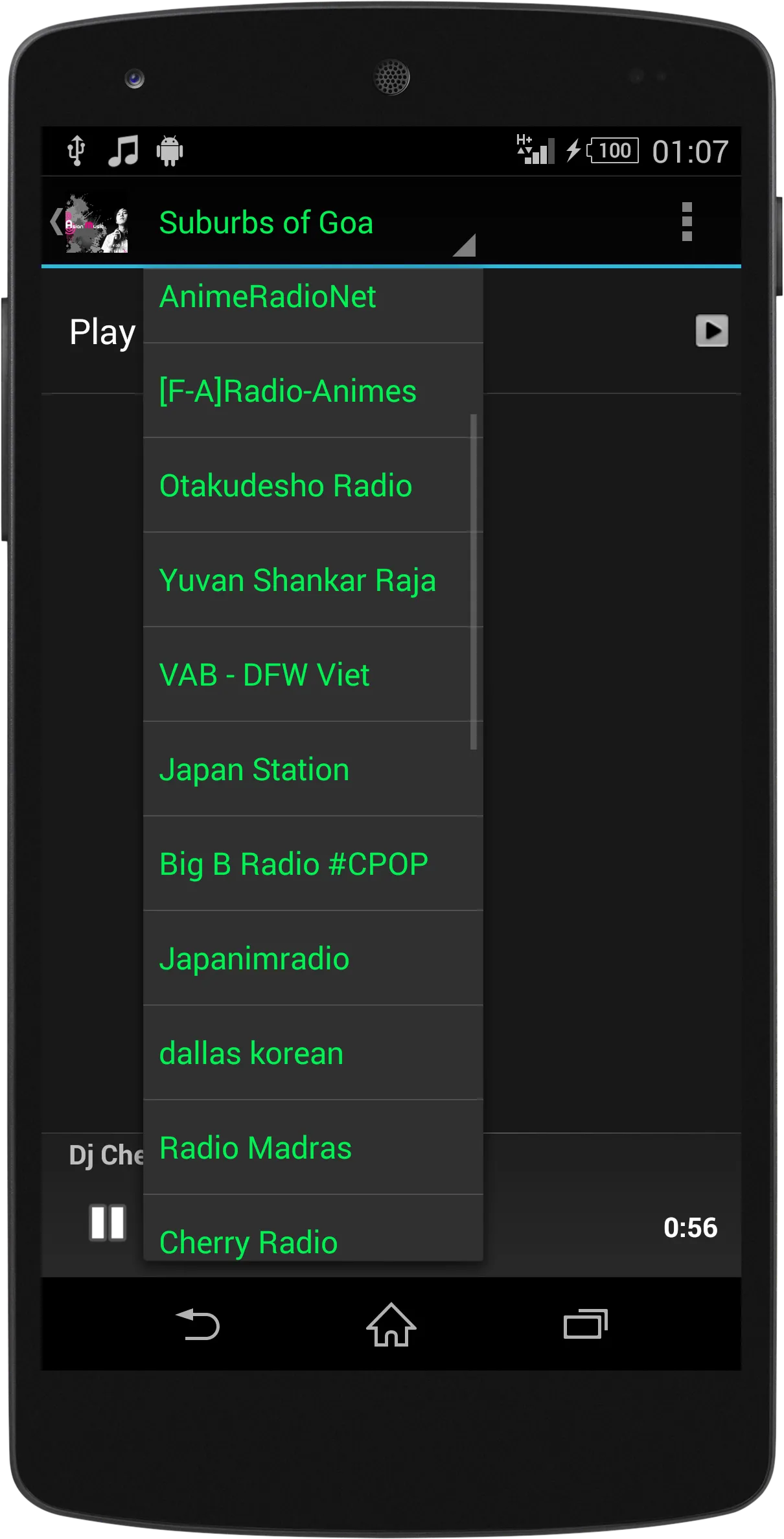 Asian MUSIC RADIO | Indus Appstore | Screenshot