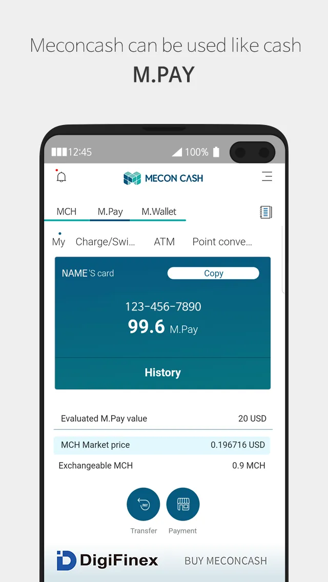 MeconCash Wallet | Indus Appstore | Screenshot