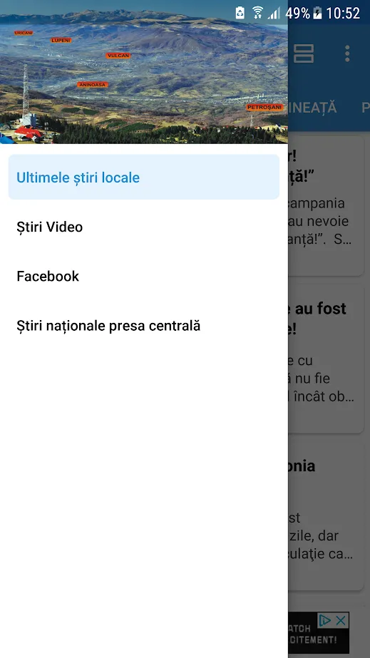 Știri din Valea Jiului | Indus Appstore | Screenshot