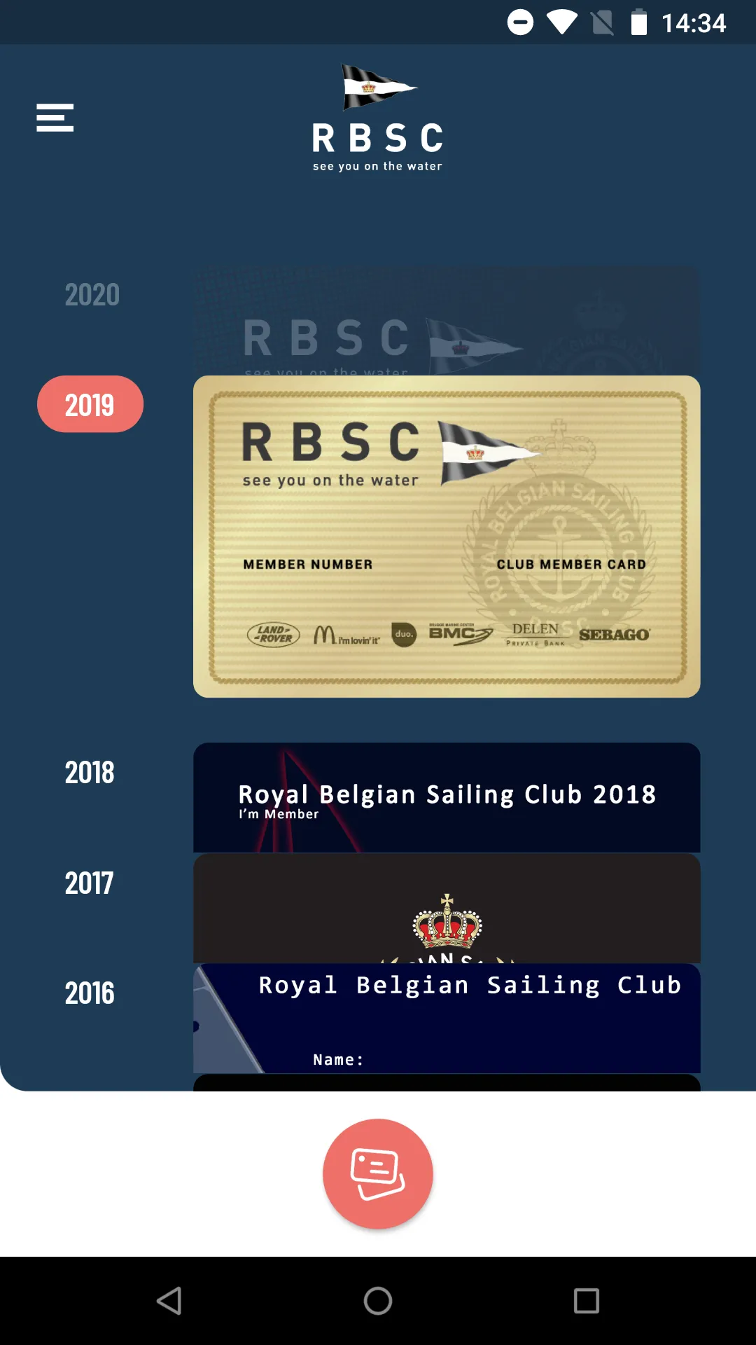 Royal Belgian Sailing Club | Indus Appstore | Screenshot