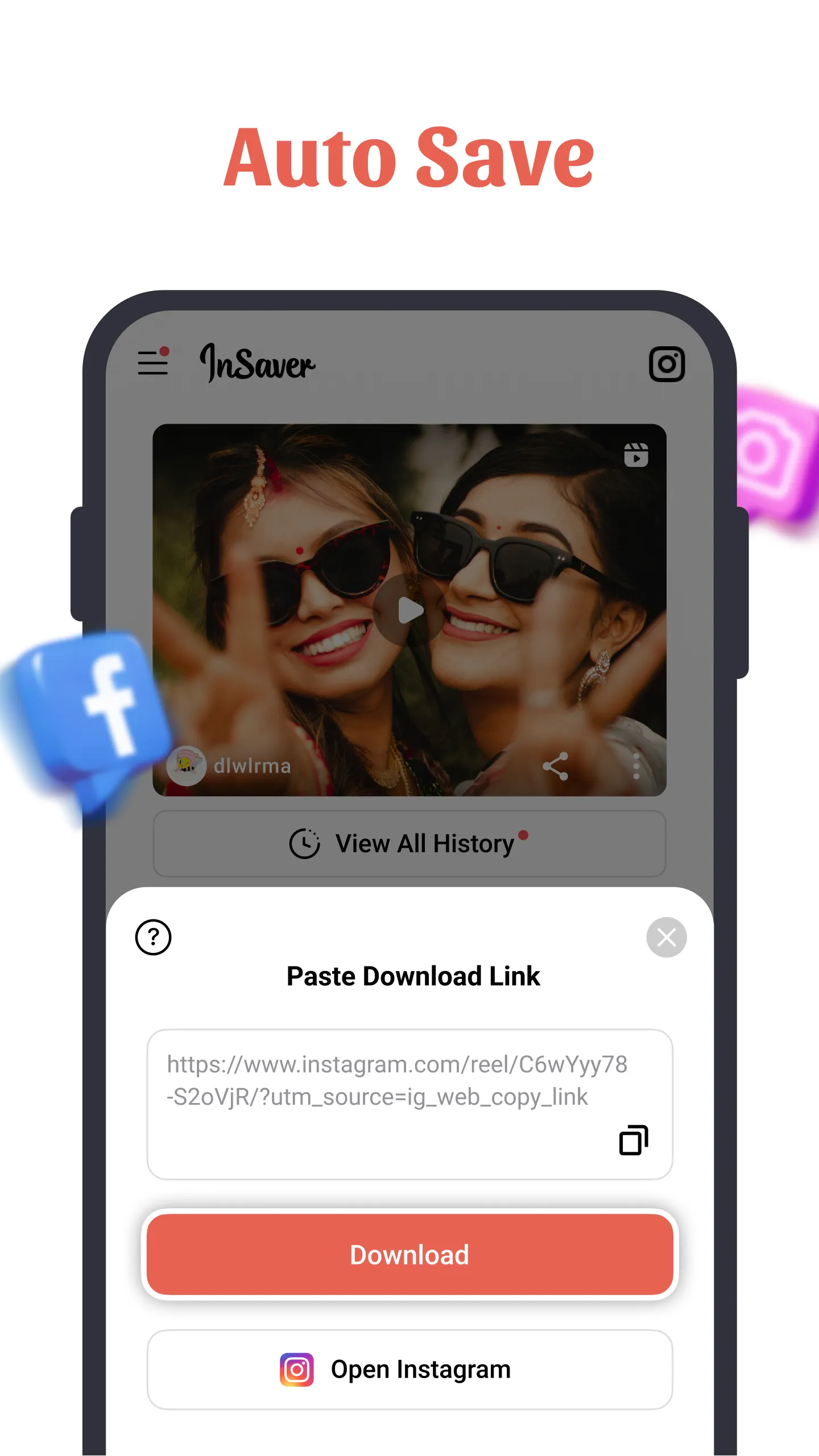 InSaver: Video Downloader Lite | Indus Appstore | Screenshot