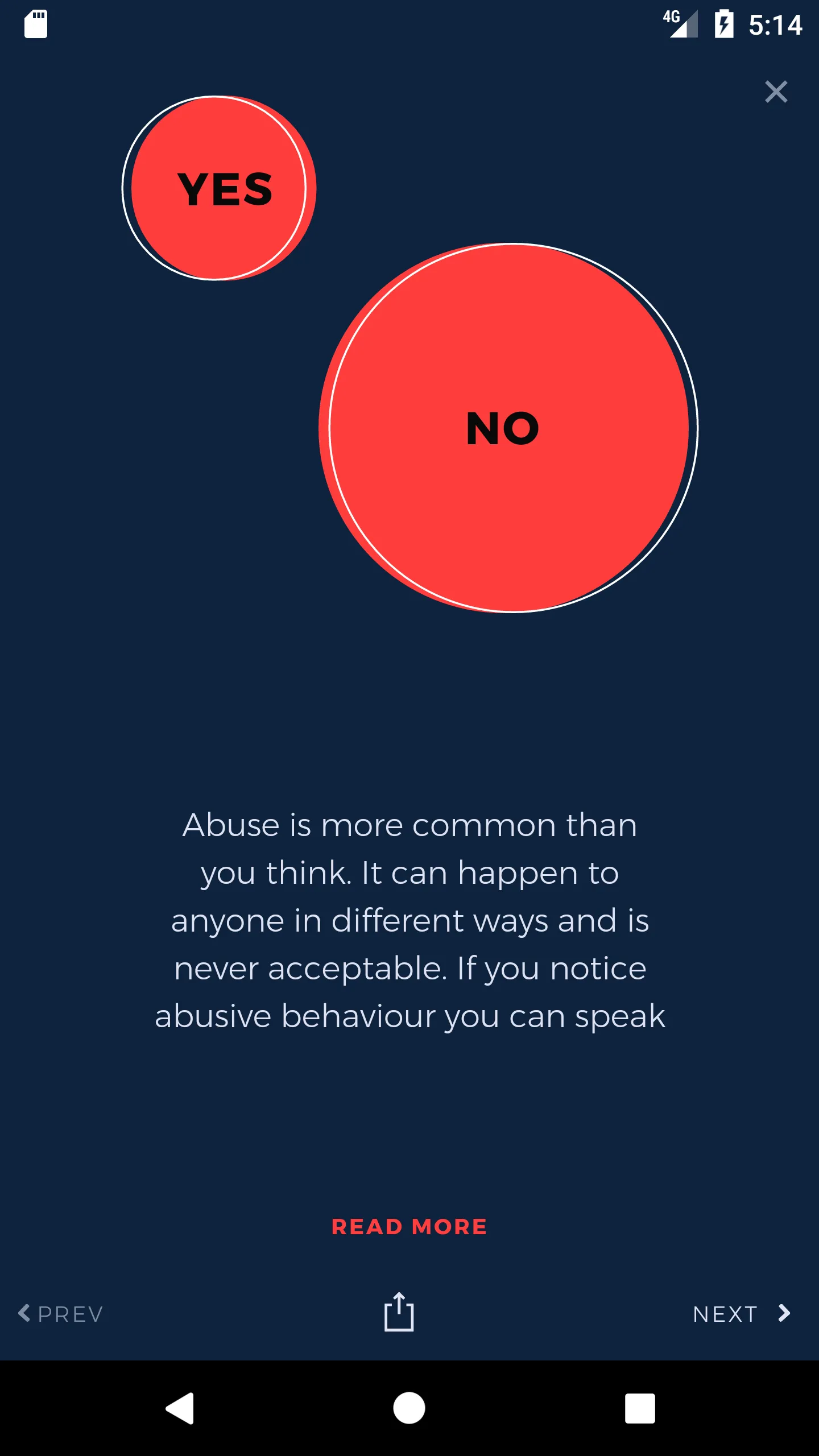 Oi - Be a voice against abuse | Indus Appstore | Screenshot