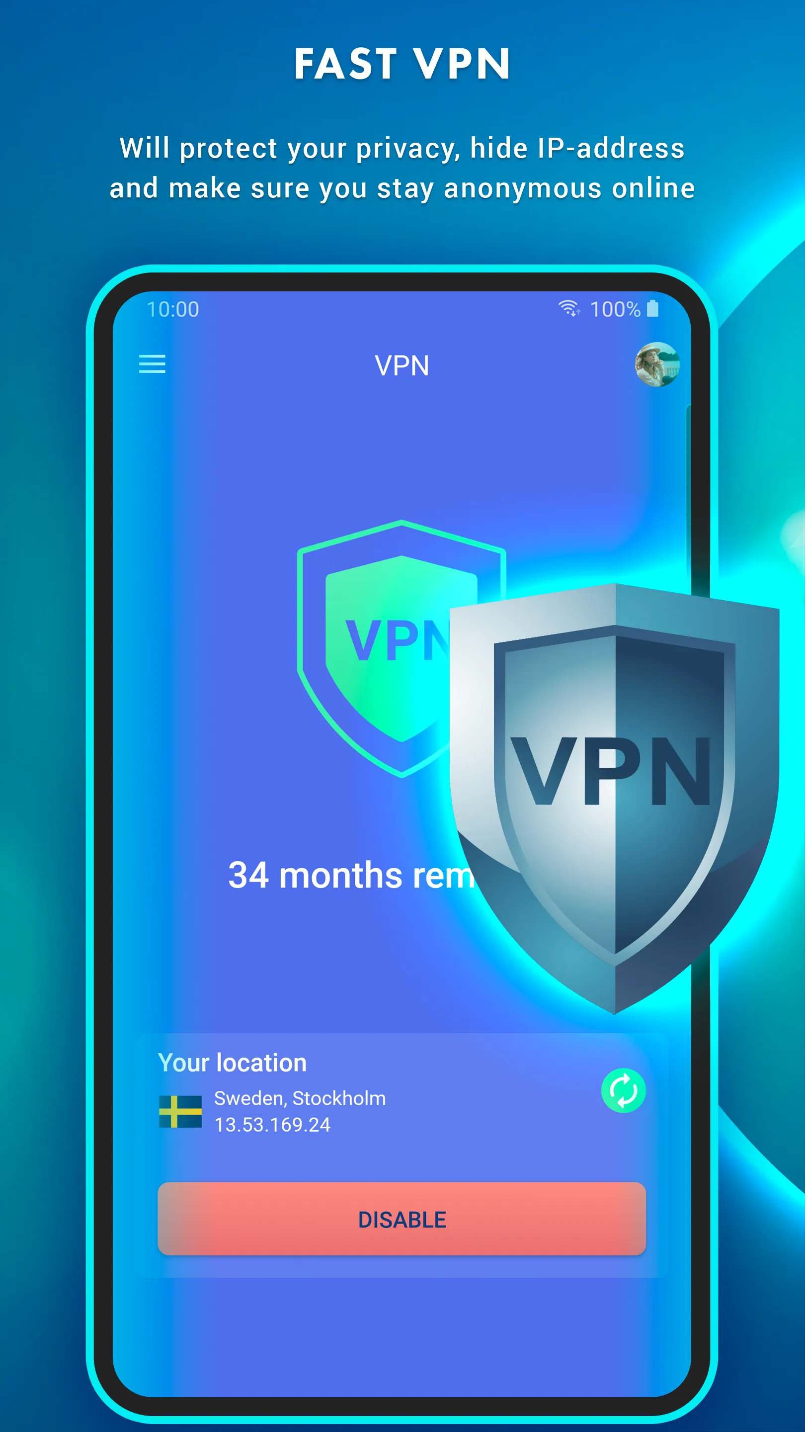 Antivirus - Cleaner + VPN | Indus Appstore | Screenshot