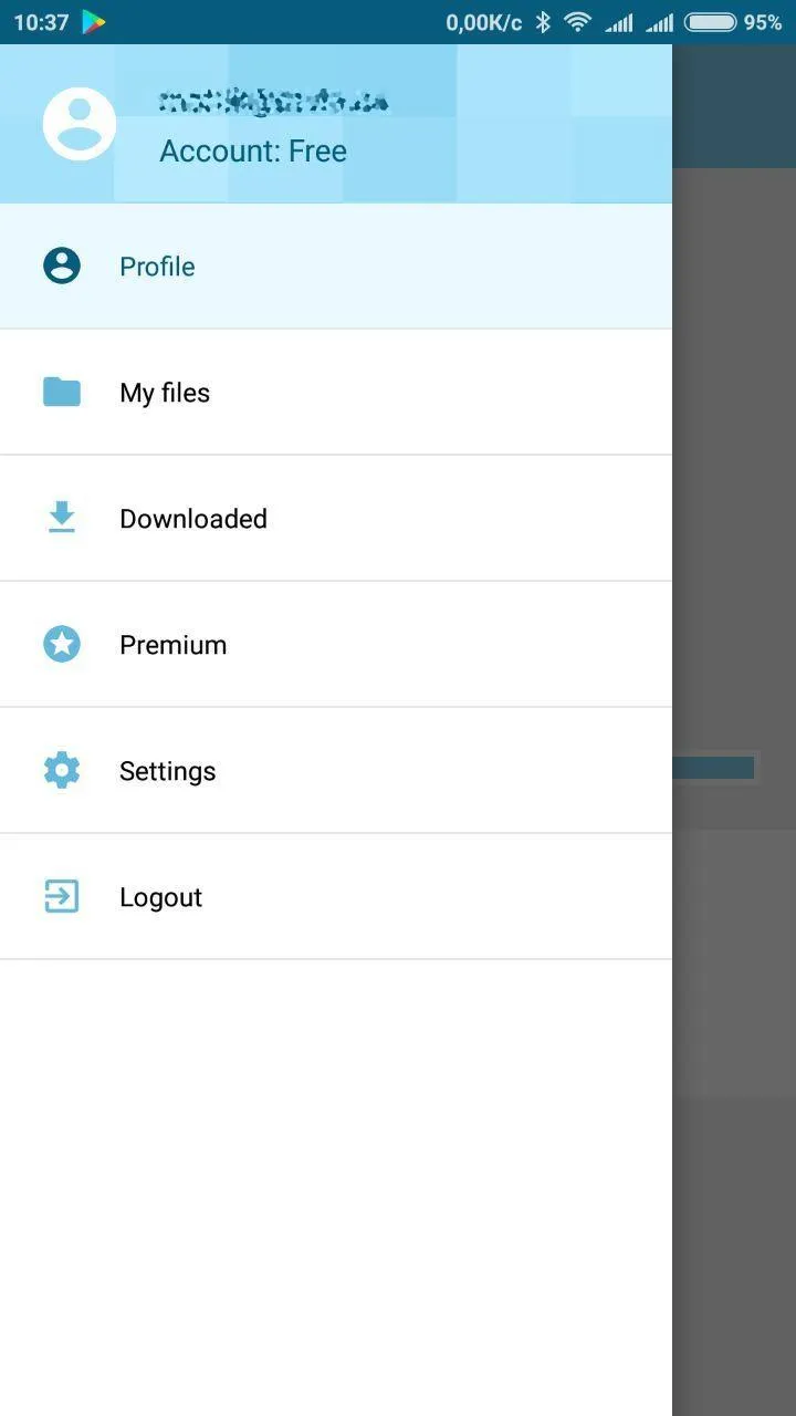 Datafile.com File Manager | Indus Appstore | Screenshot