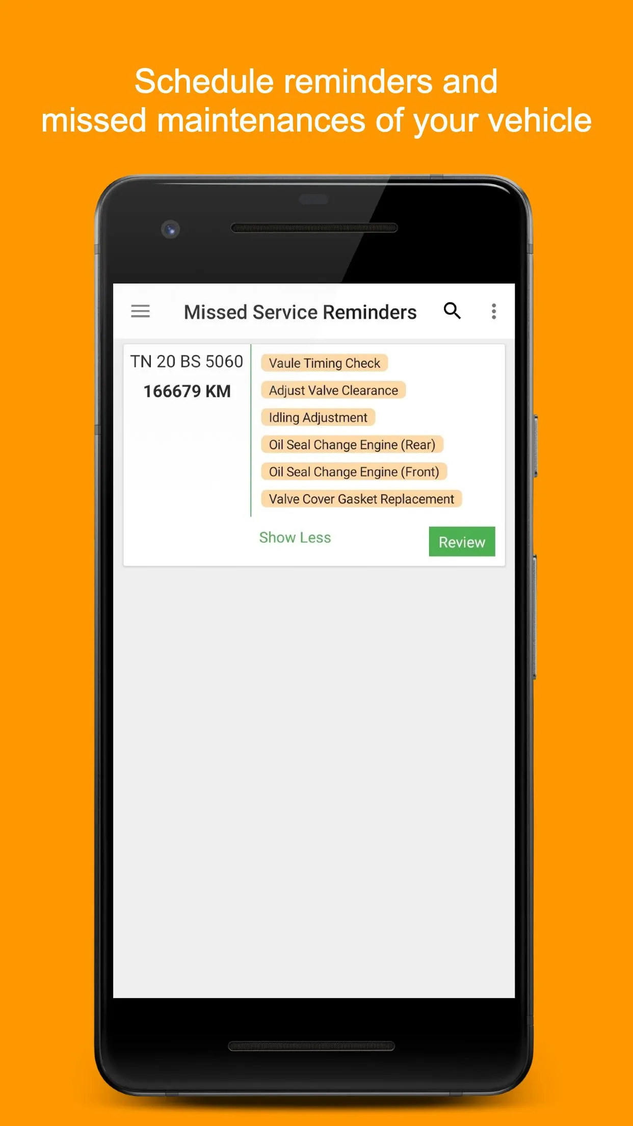 Service Tracker | Indus Appstore | Screenshot