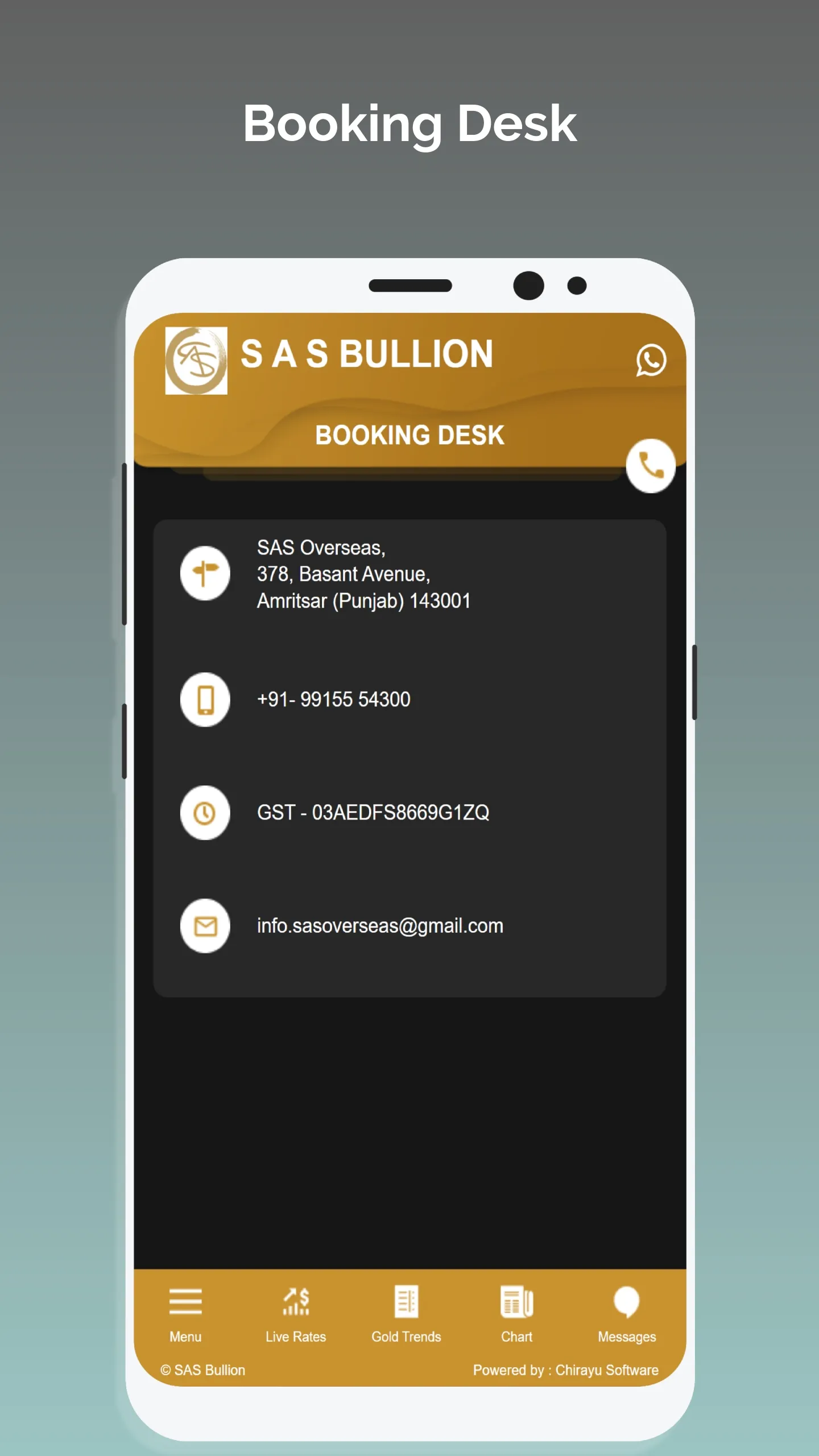 SAS Bullion | Indus Appstore | Screenshot