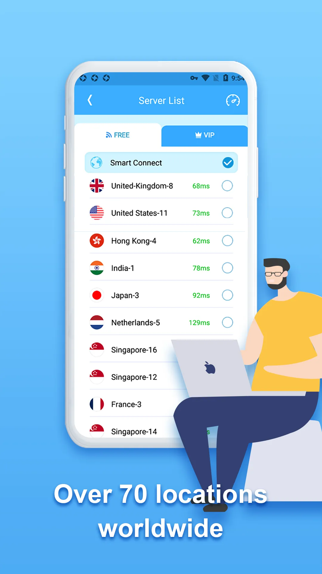 Speedy Quark VPN - VPN Master | Indus Appstore | Screenshot