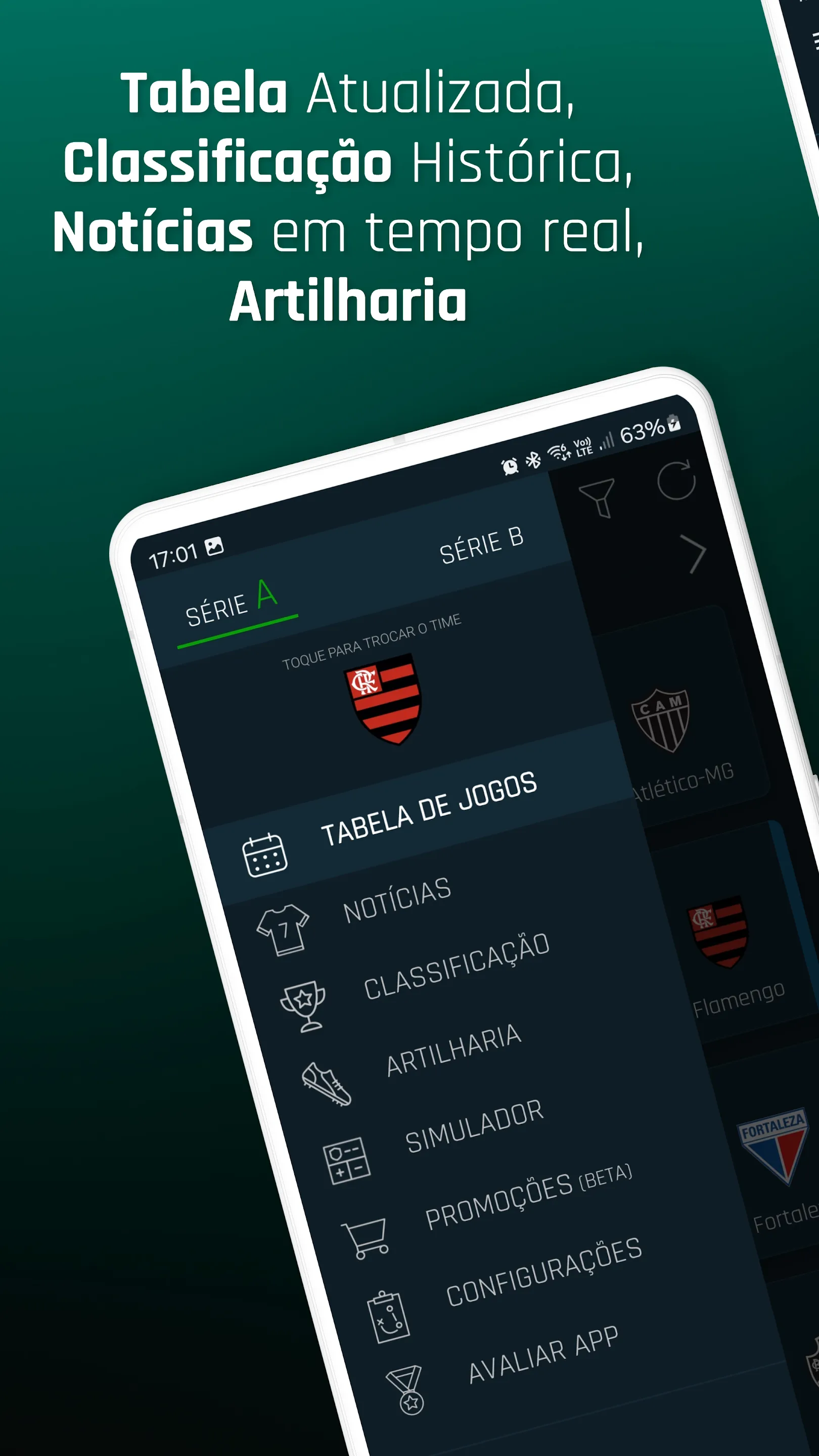 Brasileirão Pro 2025 Série A B | Indus Appstore | Screenshot