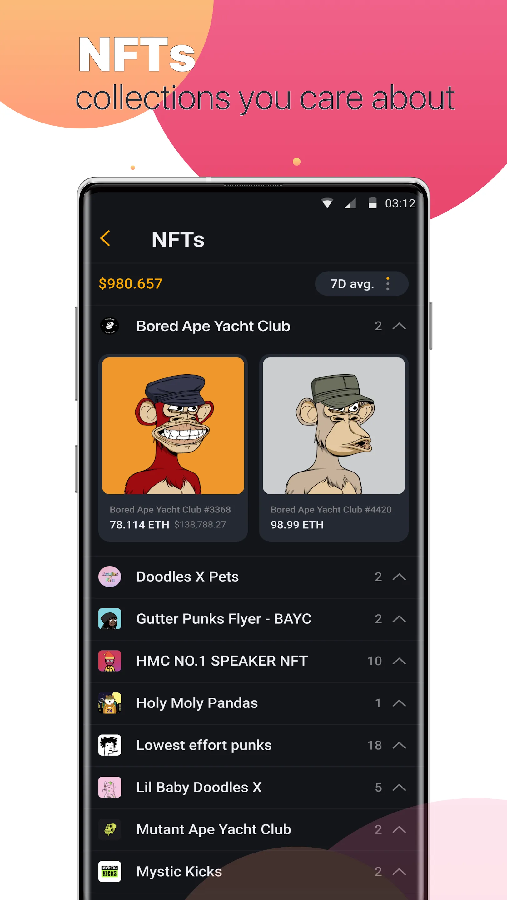 Blockchain Wallet: NFT Market | Indus Appstore | Screenshot