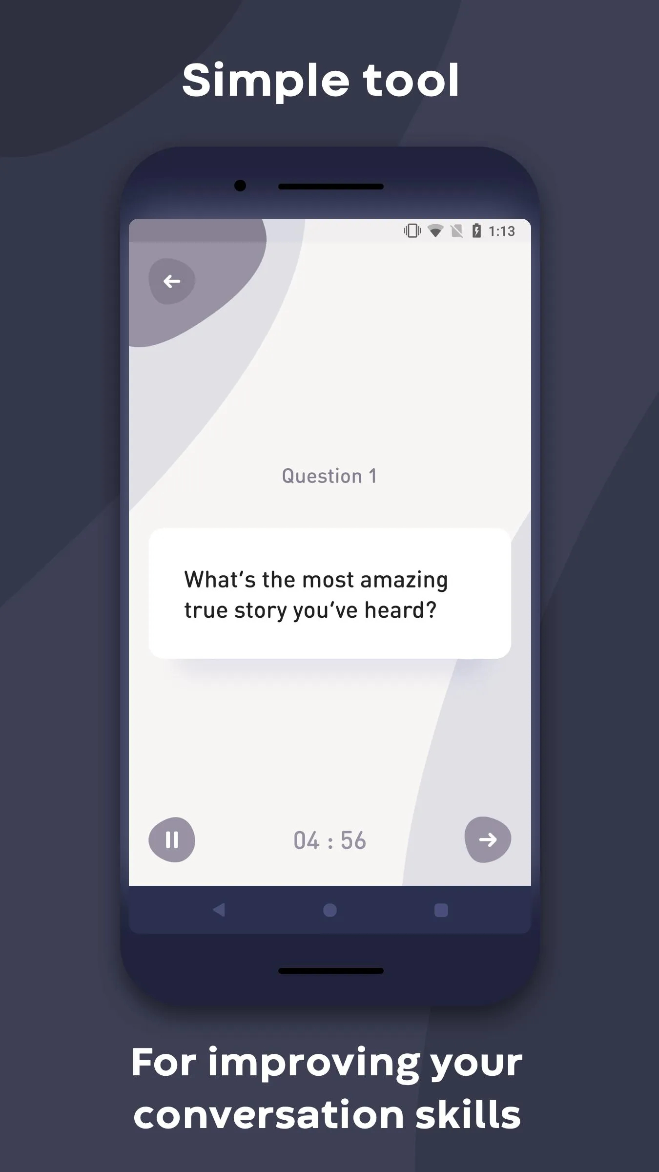 Random Topics for Conversation | Indus Appstore | Screenshot