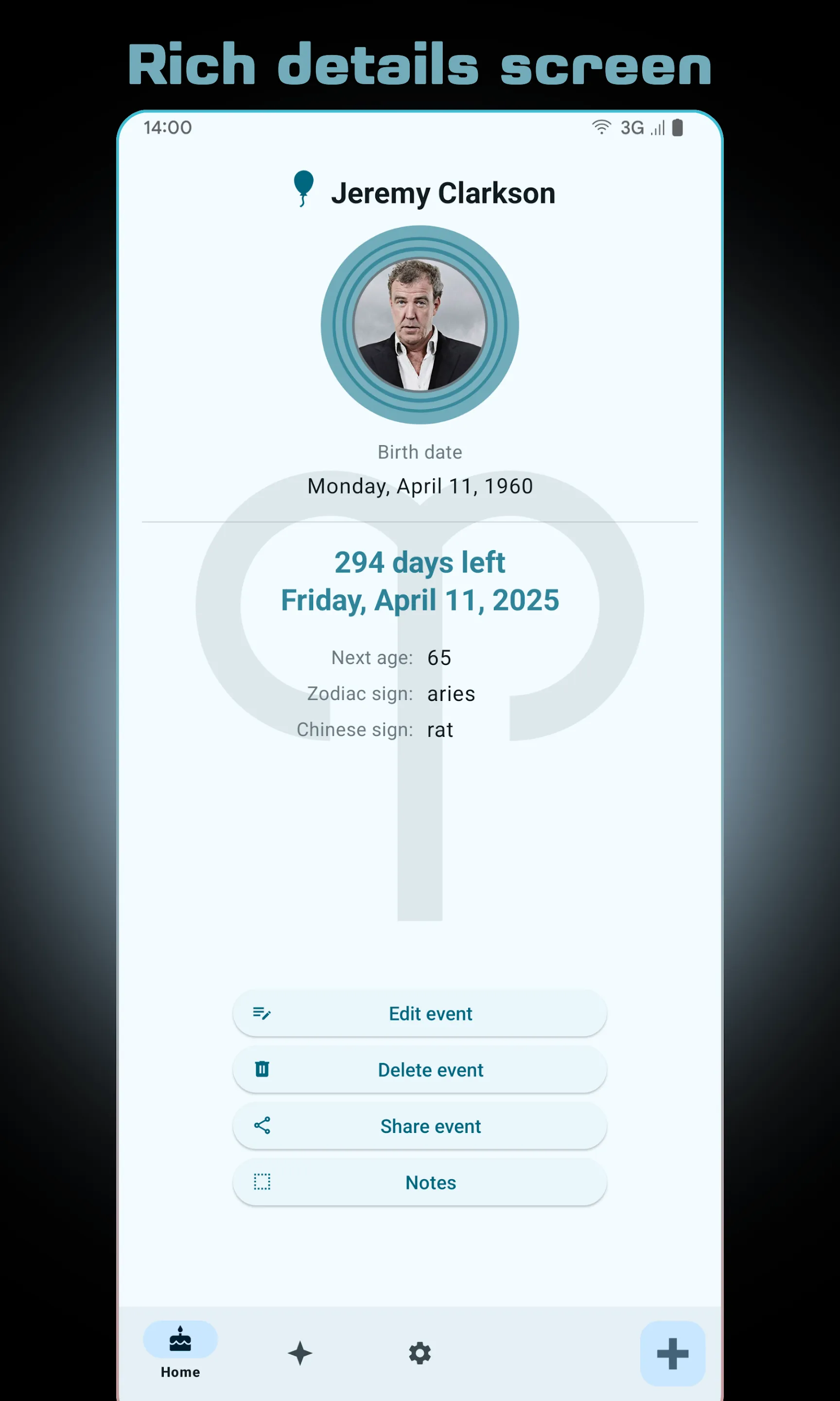 Birday - Birthday Manager | Indus Appstore | Screenshot