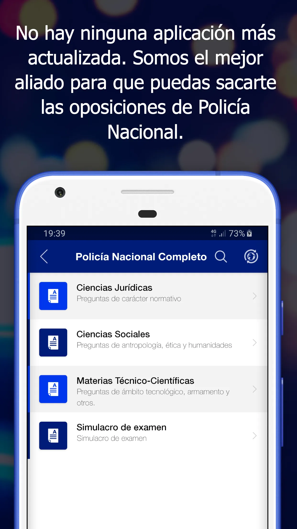 iCNP - Opos Policía Nacional | Indus Appstore | Screenshot