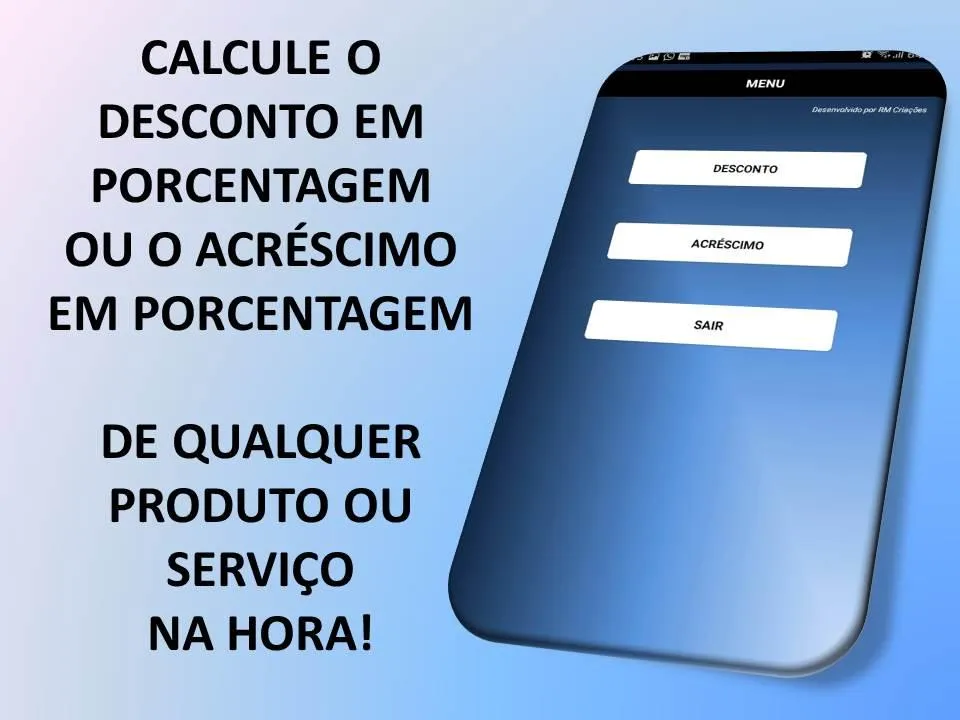 Desconto ou acréscimo | Indus Appstore | Screenshot