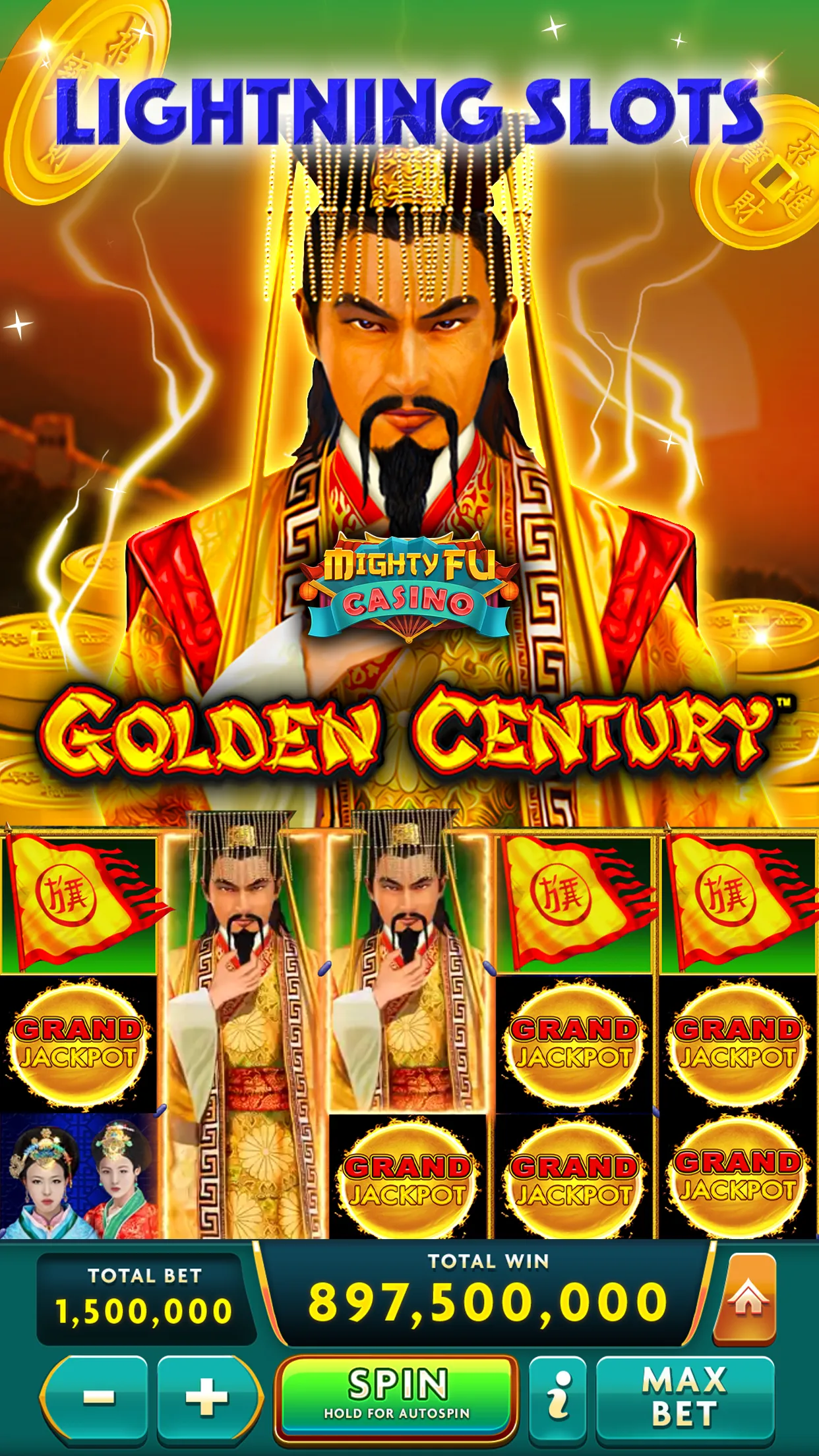 Mighty Fu Casino — Slots Game | Indus Appstore | Screenshot