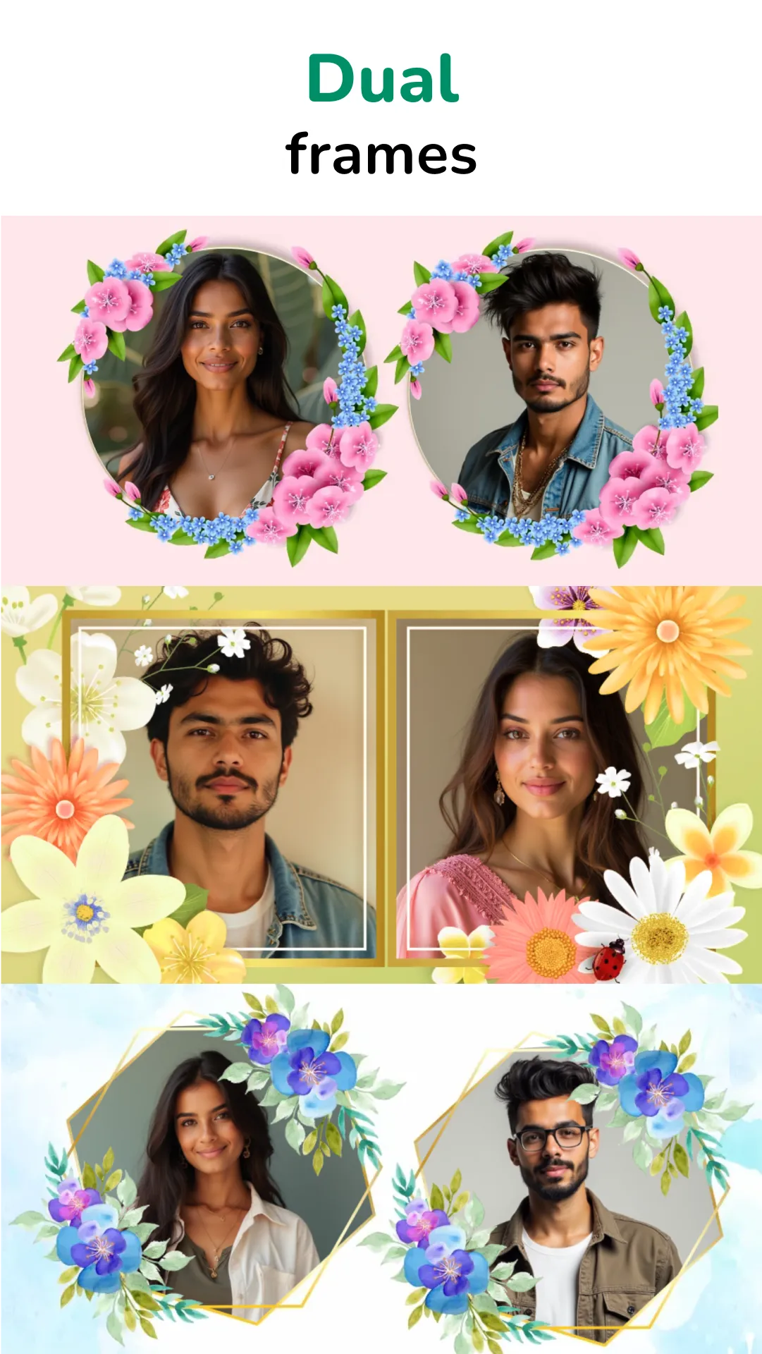 Flora Photo Frame Remove Bg | Indus Appstore | Screenshot
