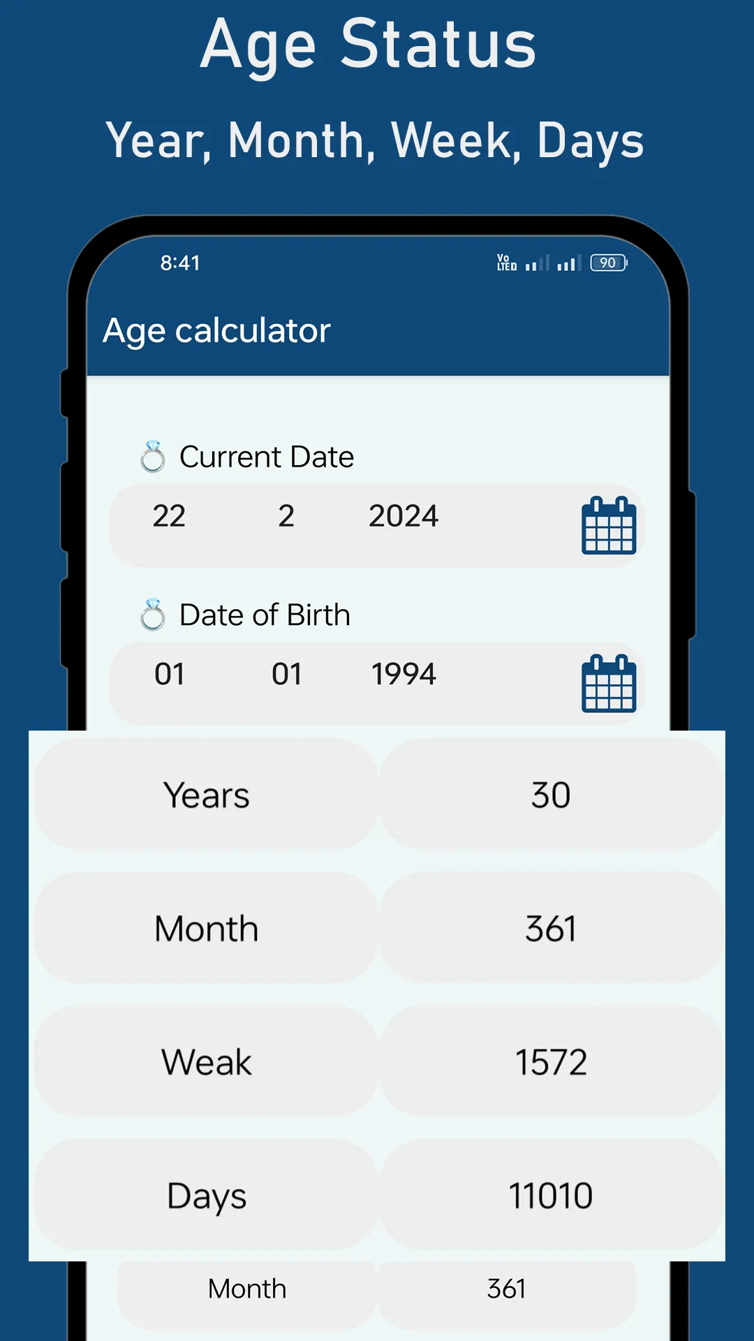 Age Calculator: Date of Birth | Indus Appstore | Screenshot