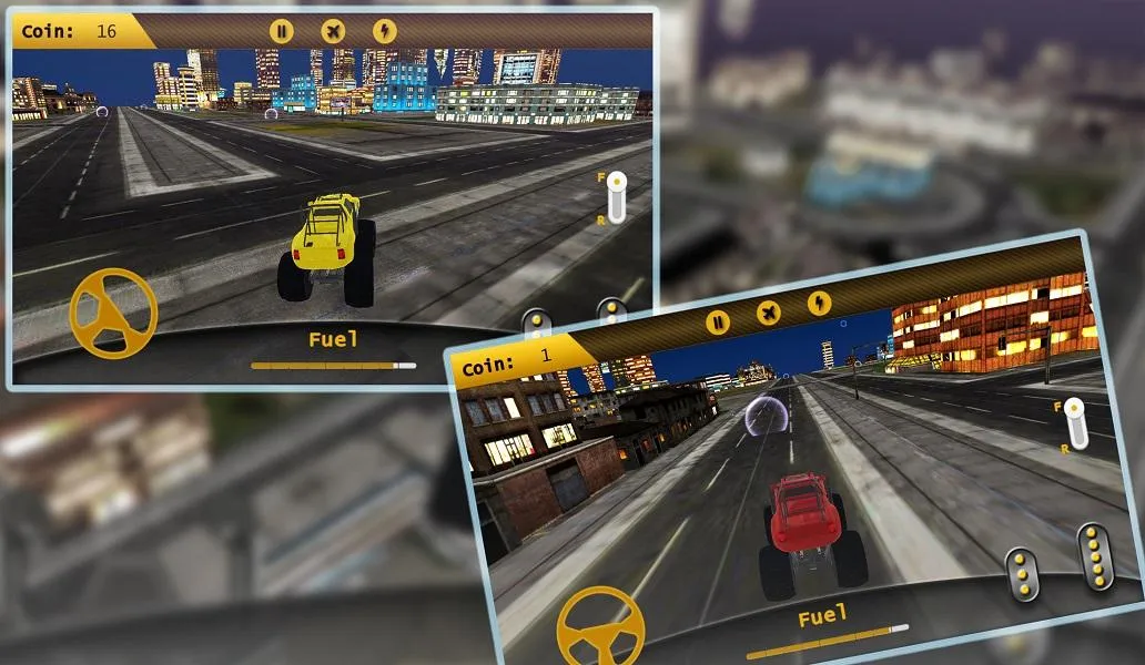 3D Monster Truck Pilot Flying | Indus Appstore | Screenshot