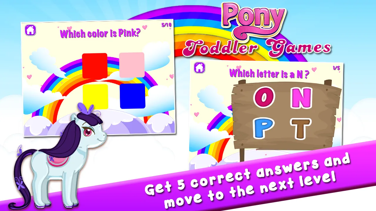 Pony Games for Toddlers | Indus Appstore | Screenshot