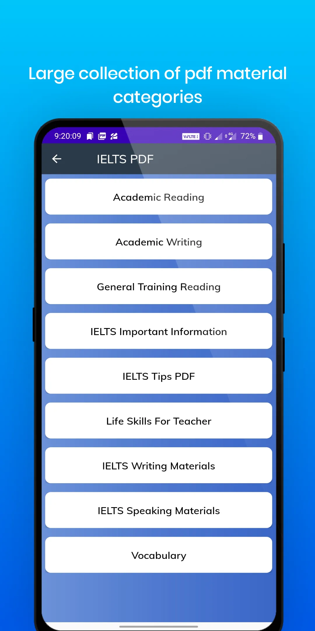 IELTS Practice - PDF for IELTS | Indus Appstore | Screenshot