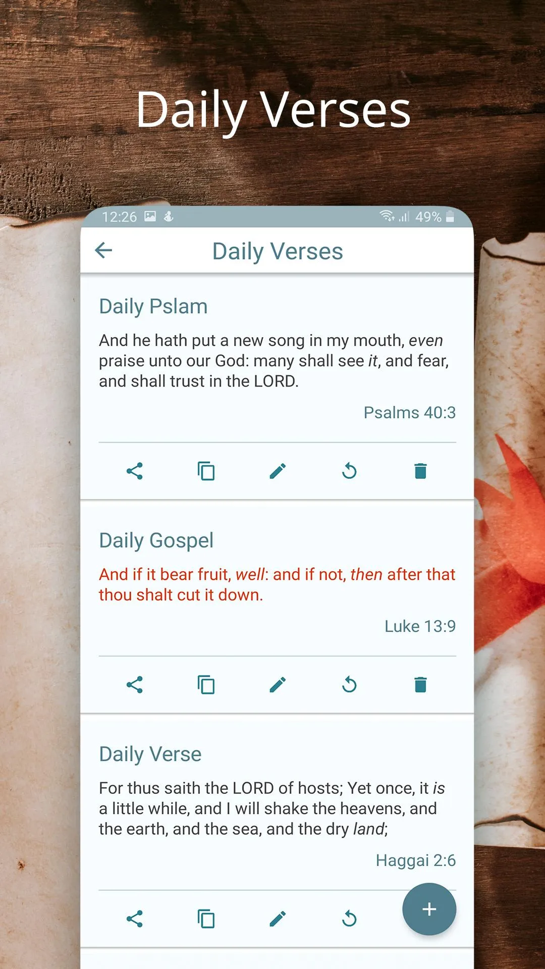 Holy Bible, New Testament | Indus Appstore | Screenshot