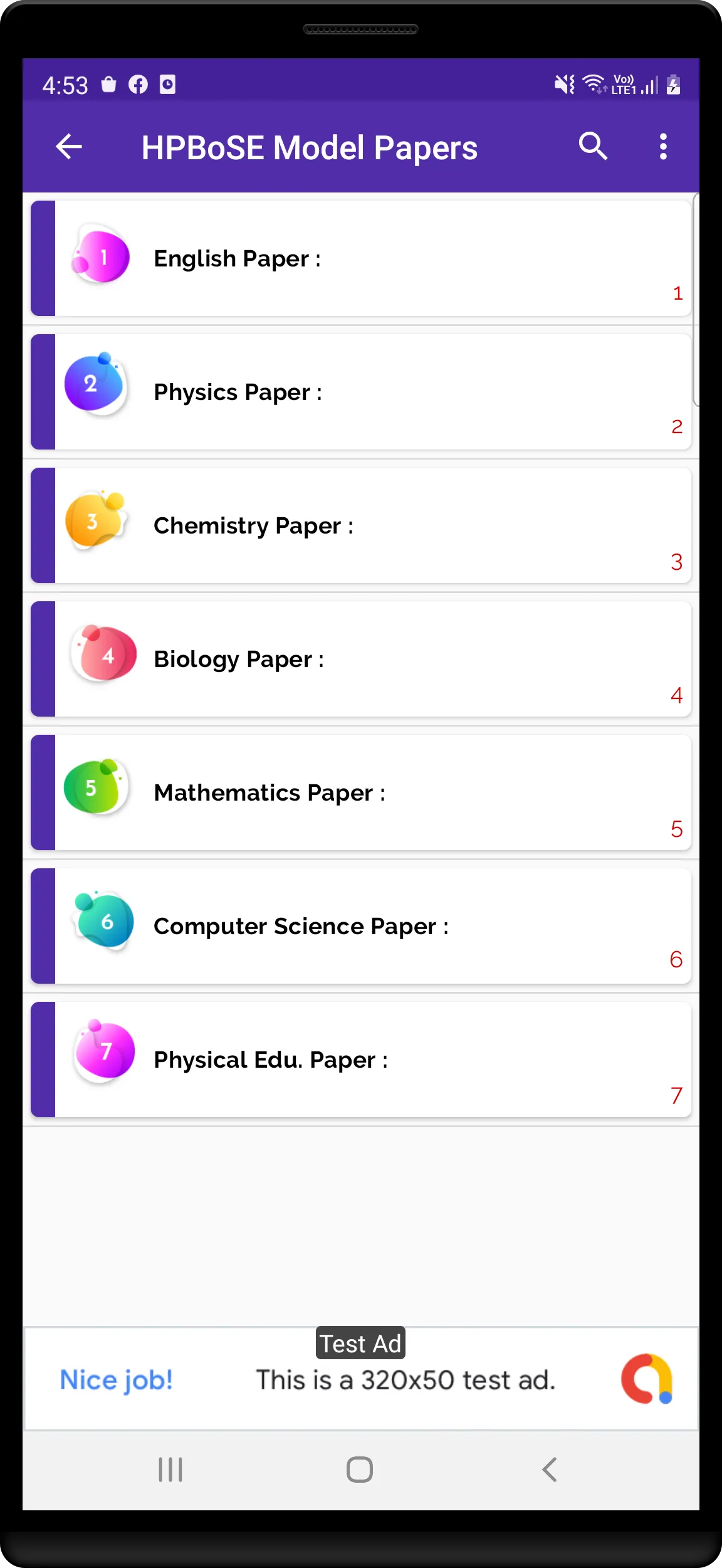 HPBOSE Class 12 Science - 10 Y | Indus Appstore | Screenshot