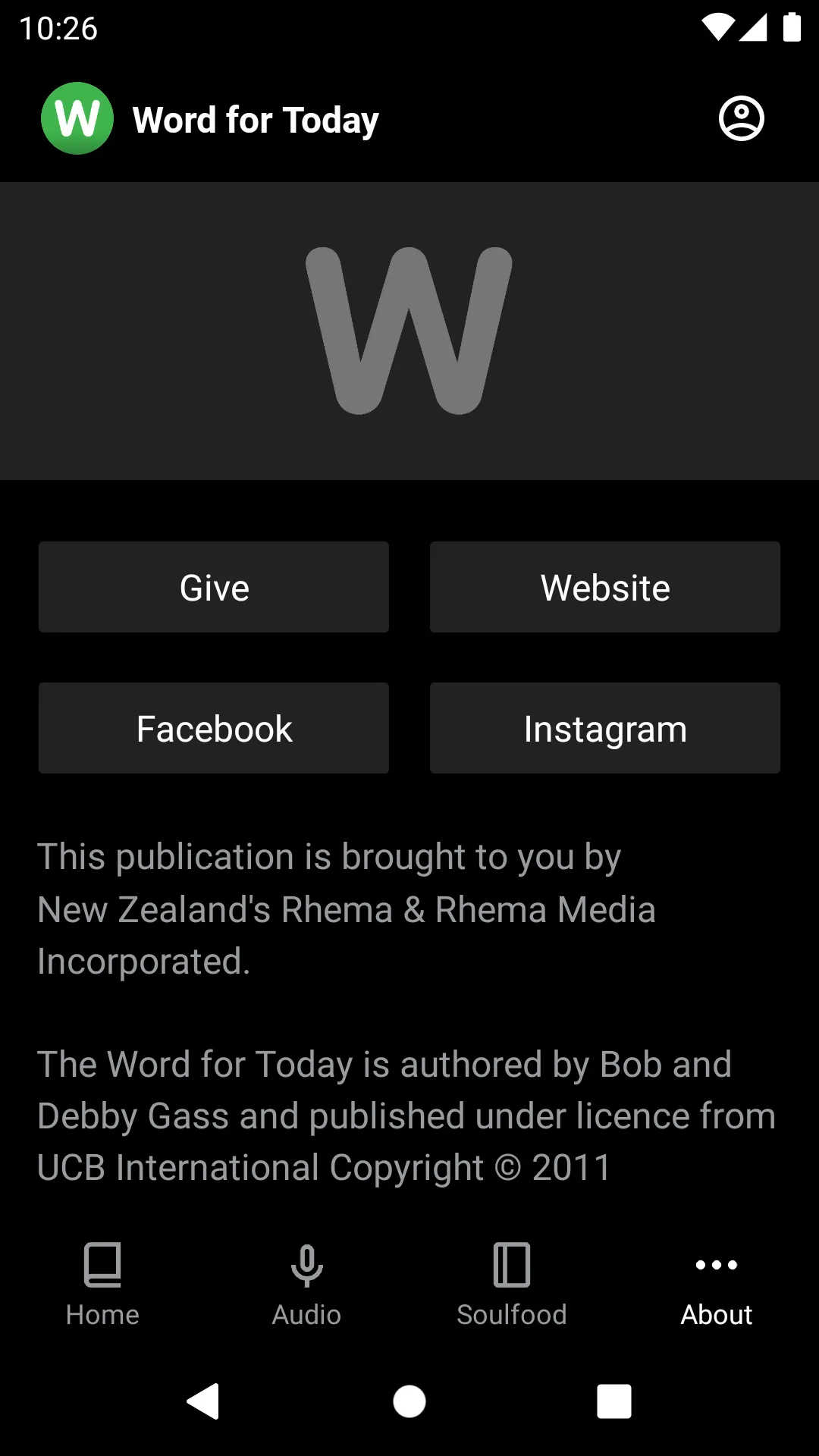 The Word For Today | Indus Appstore | Screenshot