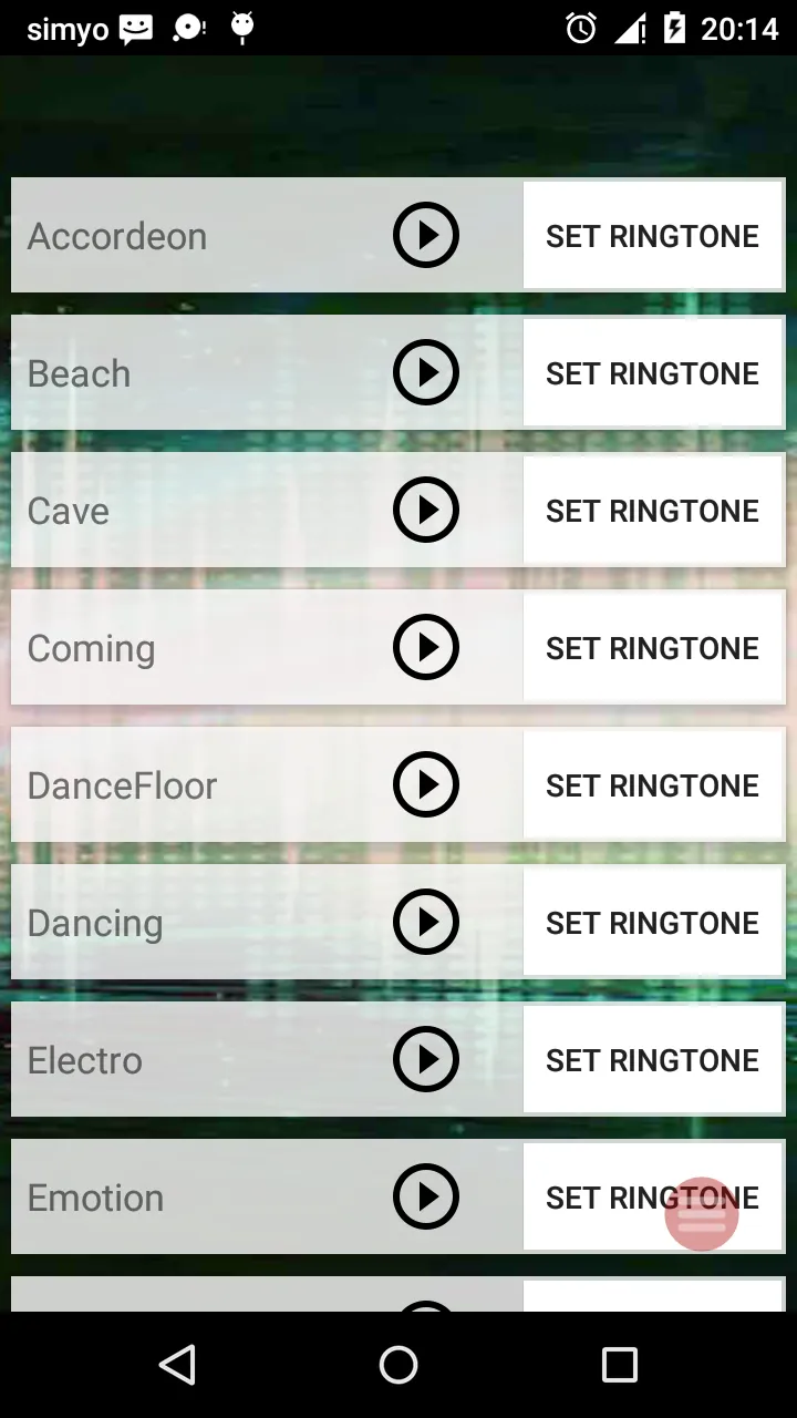 Ringtones: Latin House Tunes | Indus Appstore | Screenshot