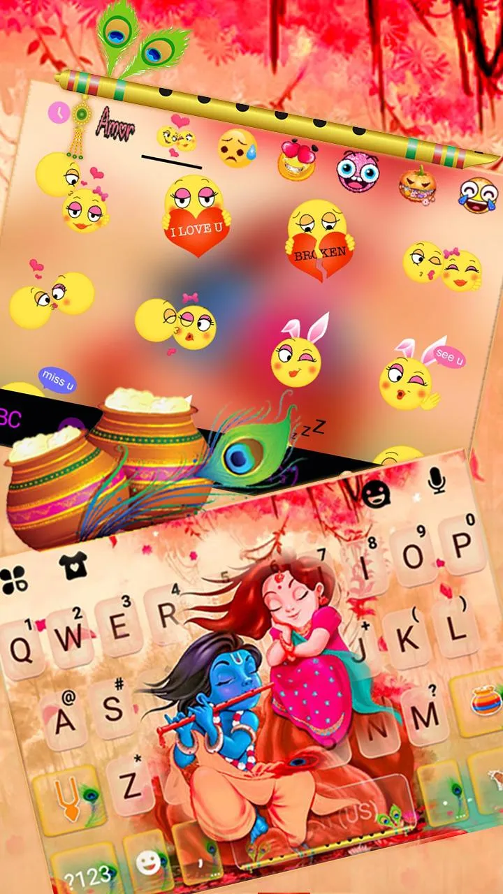 Radha Krishna Theme | Indus Appstore | Screenshot