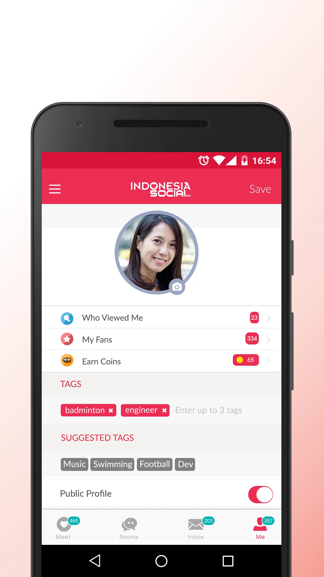 Indonesia Dating: Singles Chat | Indus Appstore | Screenshot