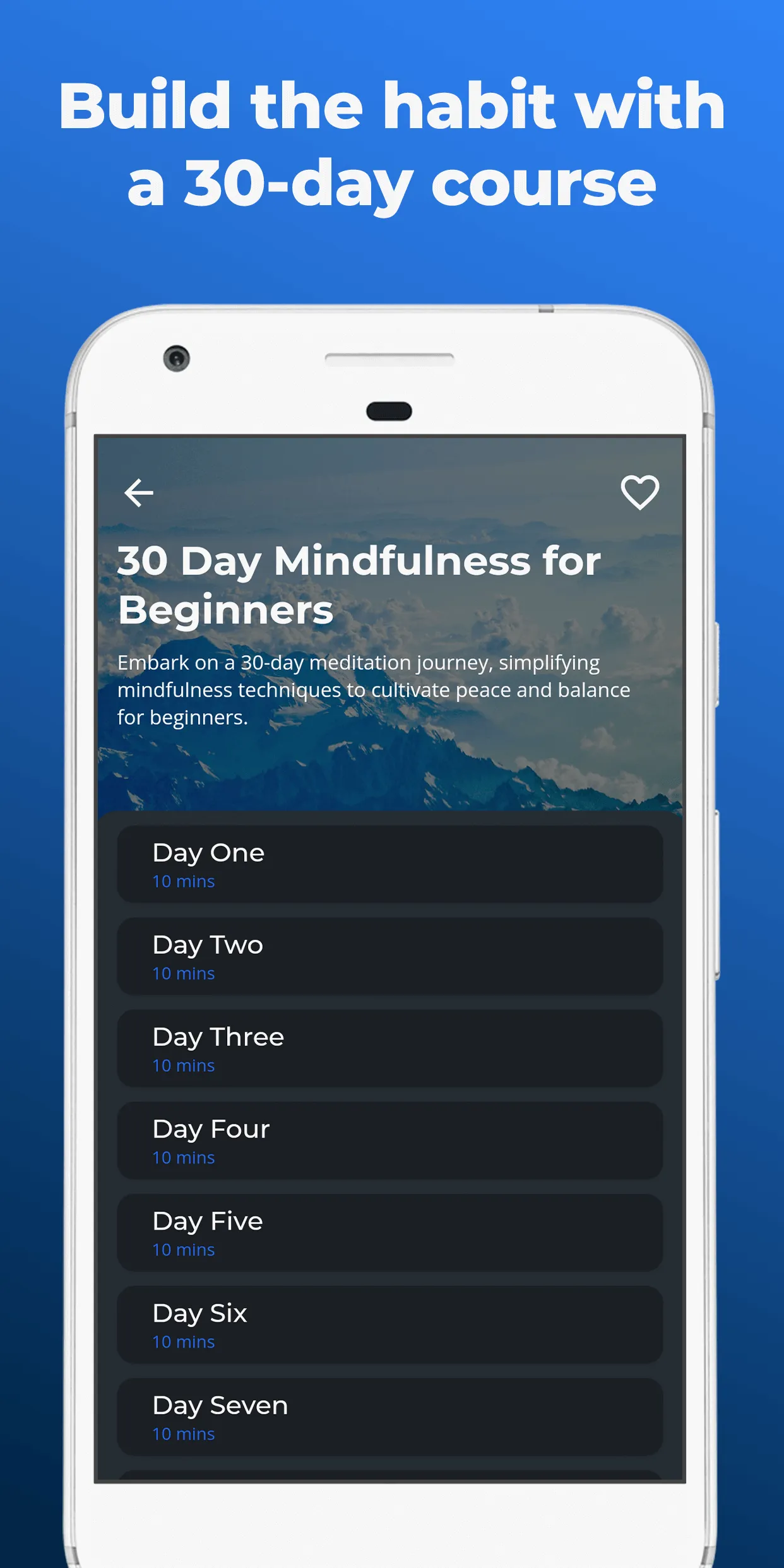 Declutter The Mind Meditation | Indus Appstore | Screenshot