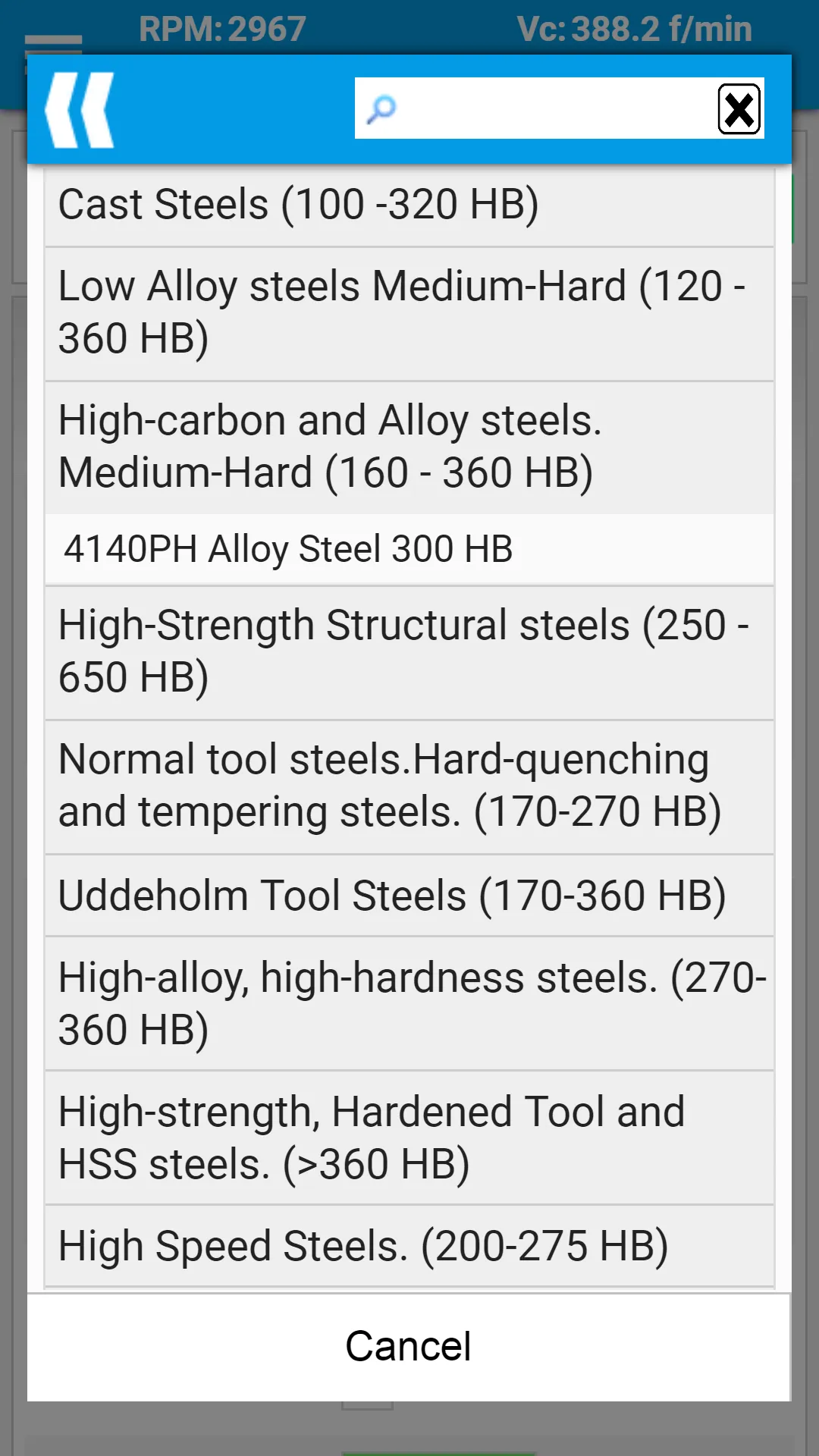 FSWizard Machinist Calculator | Indus Appstore | Screenshot