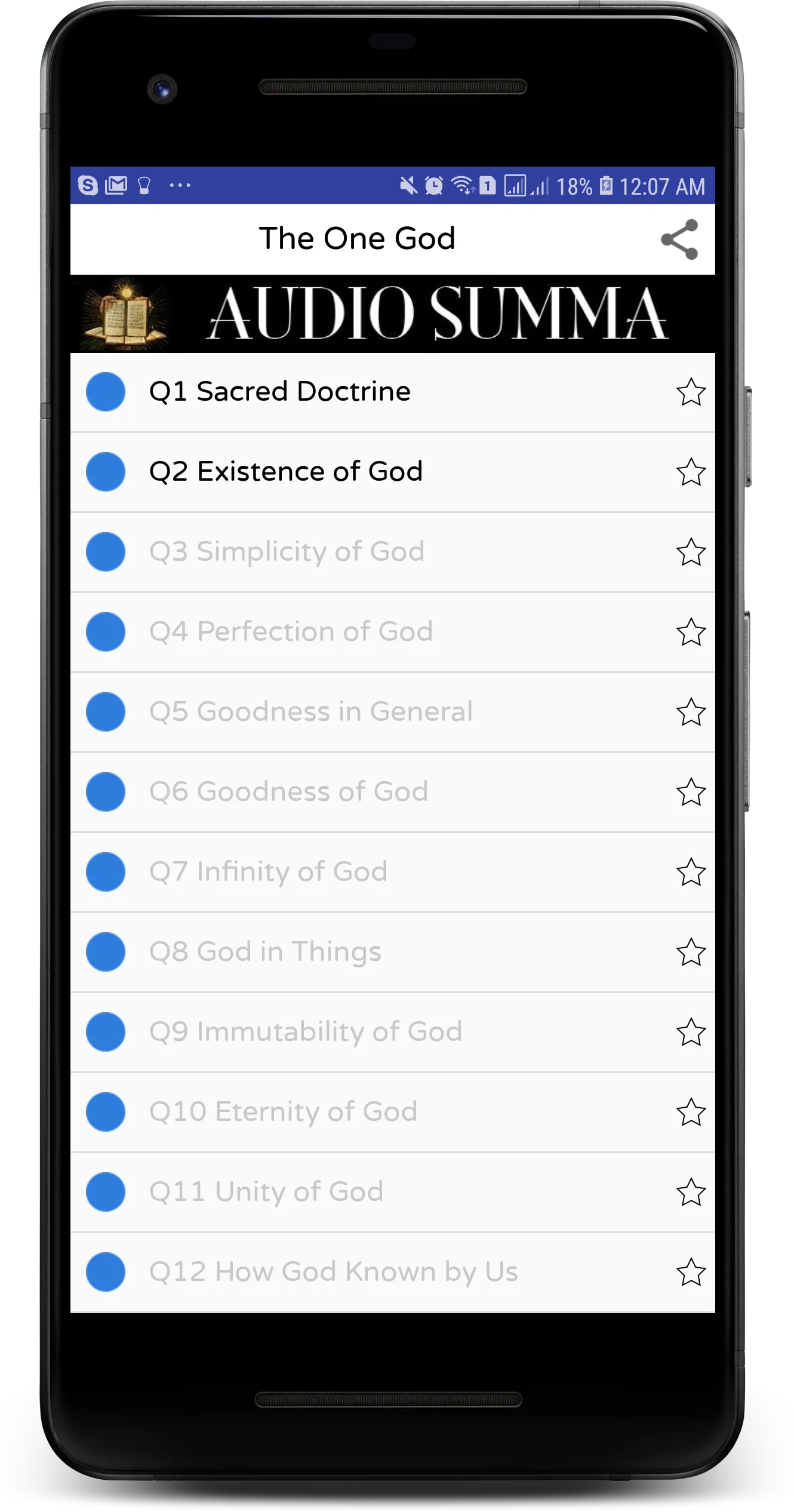 Aquinas Summa Catholic Audio | Indus Appstore | Screenshot