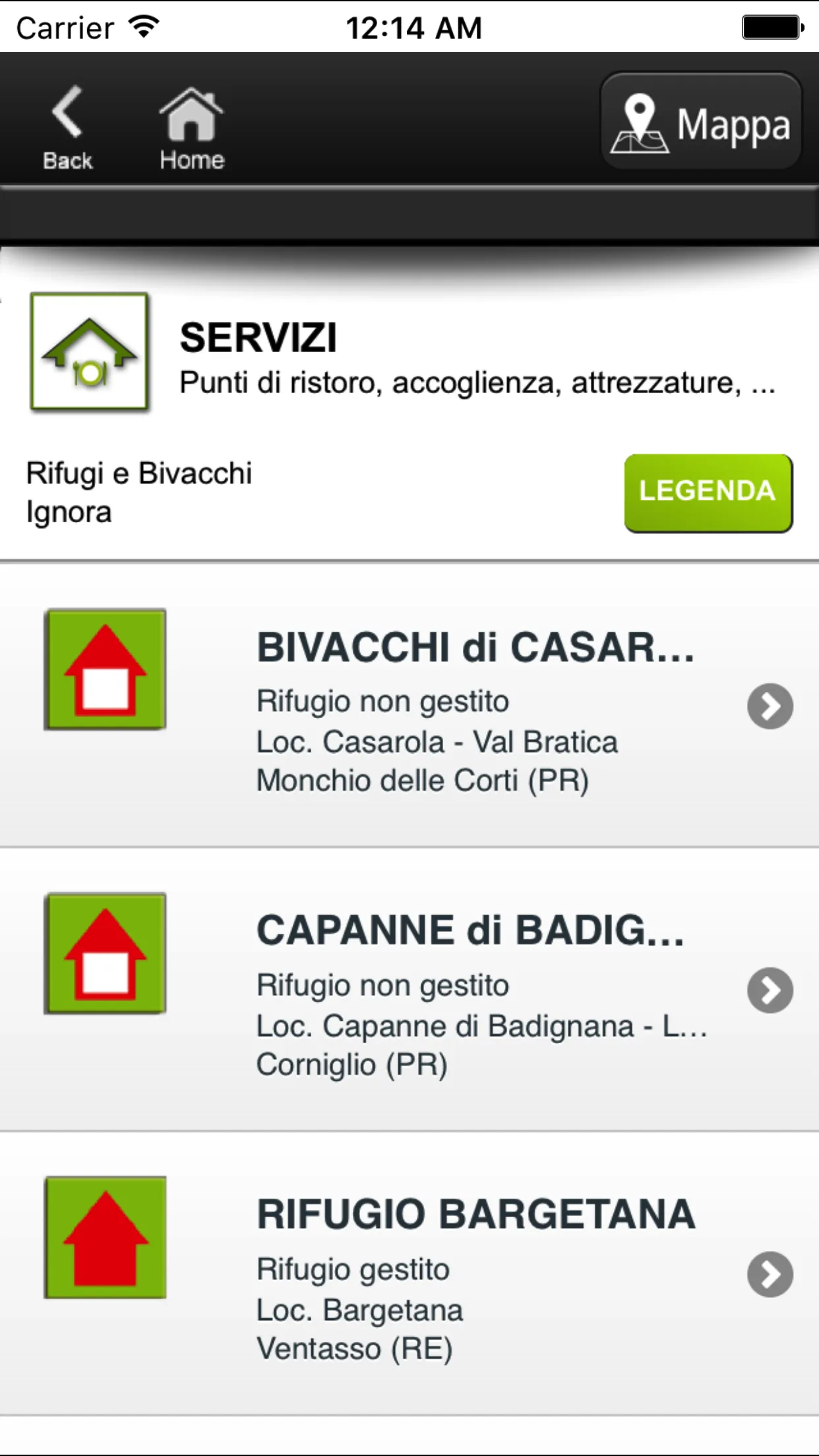 Sentieri Appennino | Indus Appstore | Screenshot