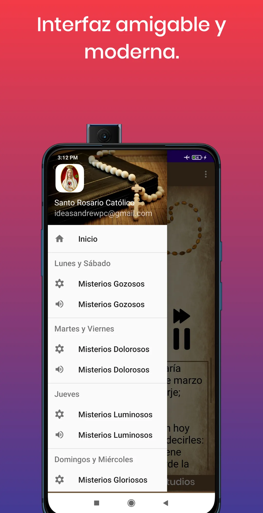 Rosario con Letanías y Audio | Indus Appstore | Screenshot