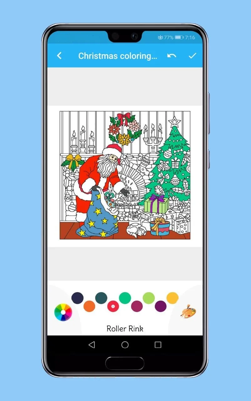 Christmas coloring book | Indus Appstore | Screenshot