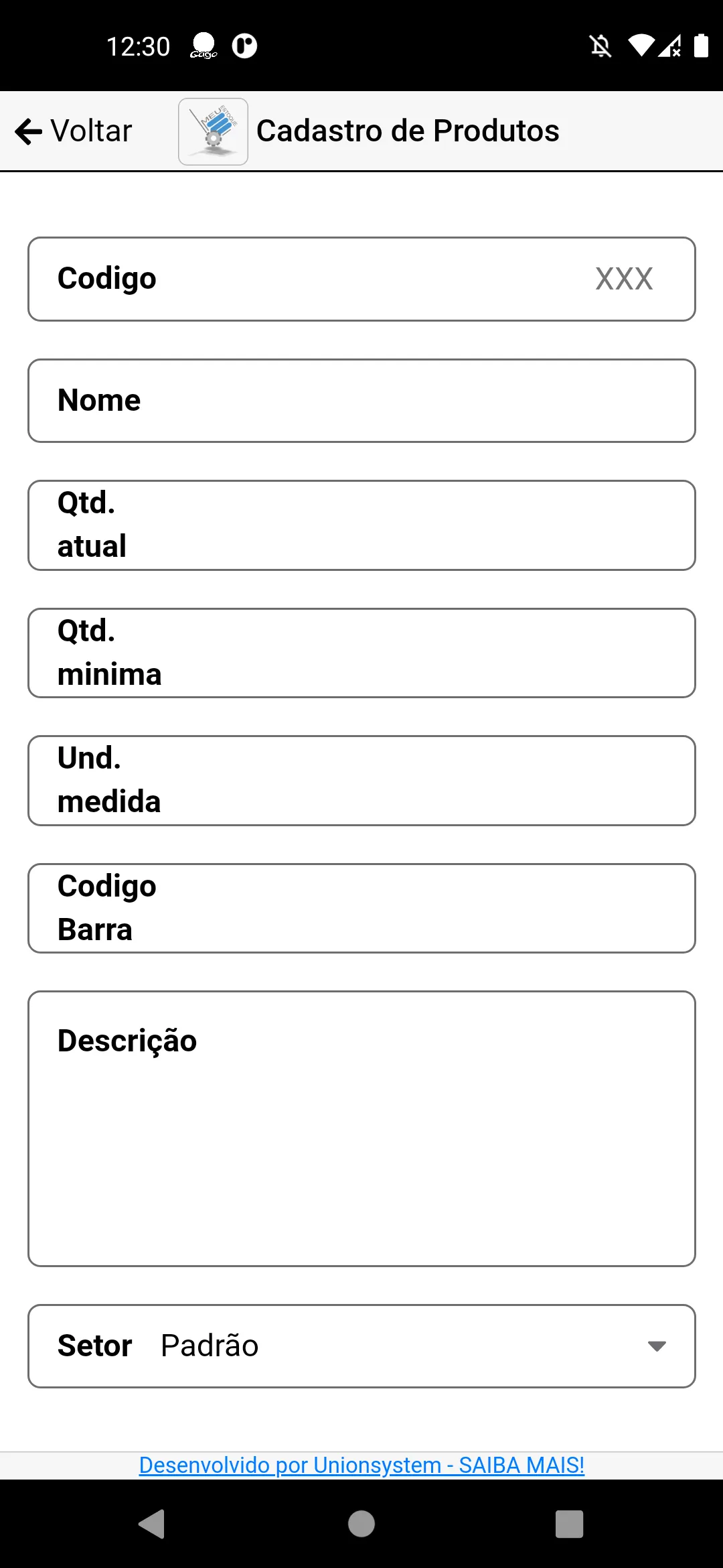 Nosso Estoque | Indus Appstore | Screenshot