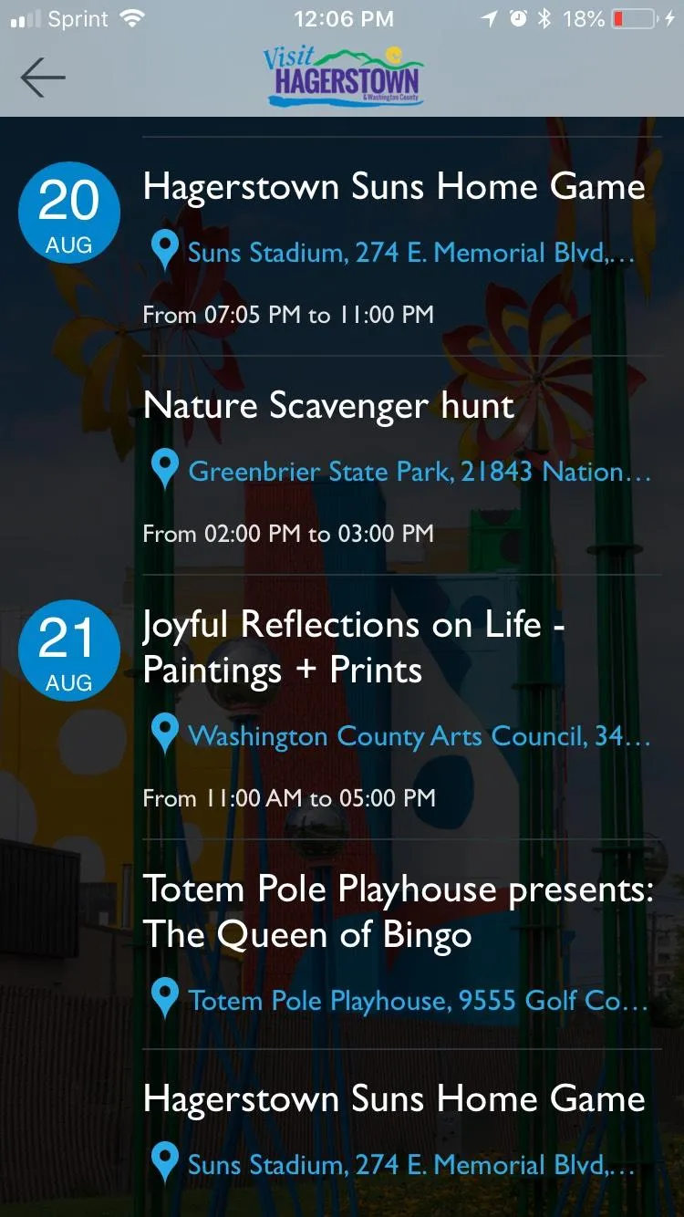 Visit Hagerstown | Indus Appstore | Screenshot