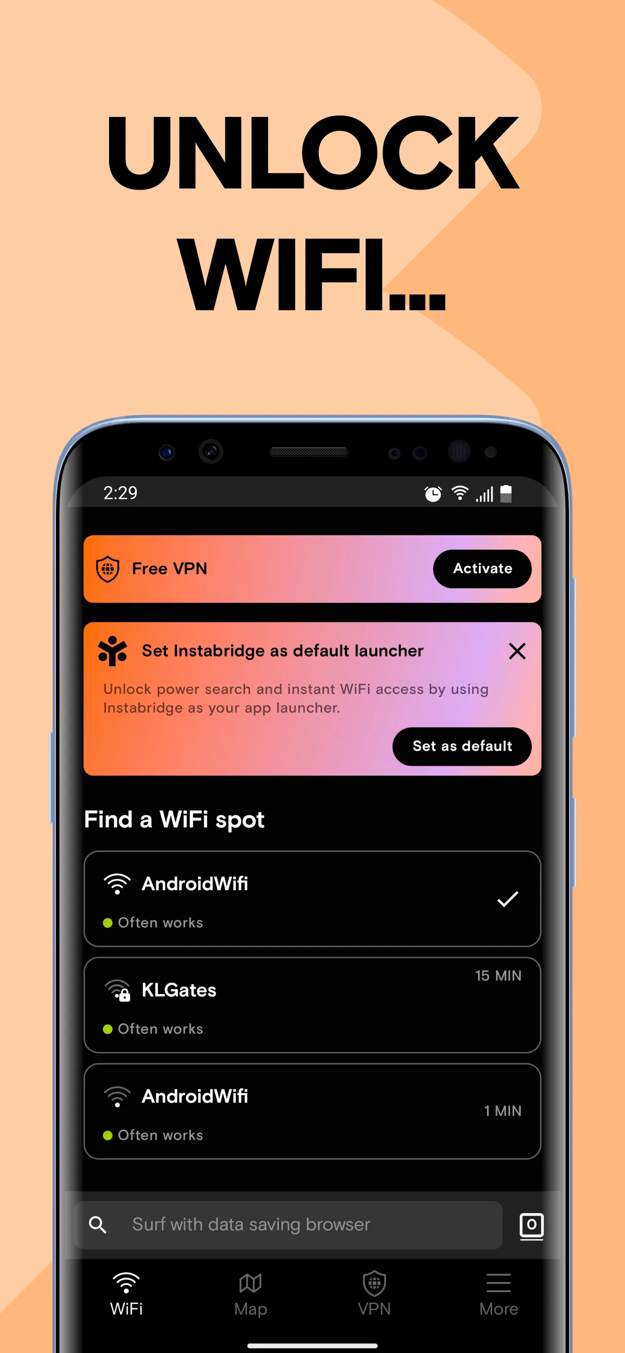 Instabridge: WiFi Map | Indus Appstore | Screenshot