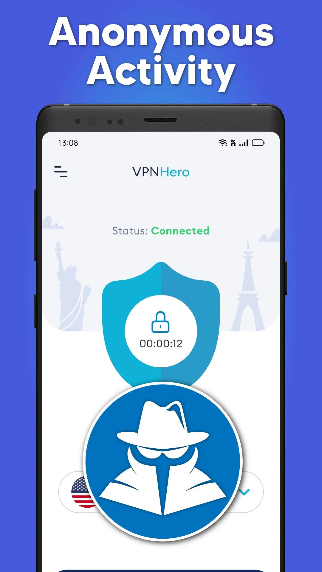 VPN Hero: Secure VPN Proxy | Indus Appstore | Screenshot