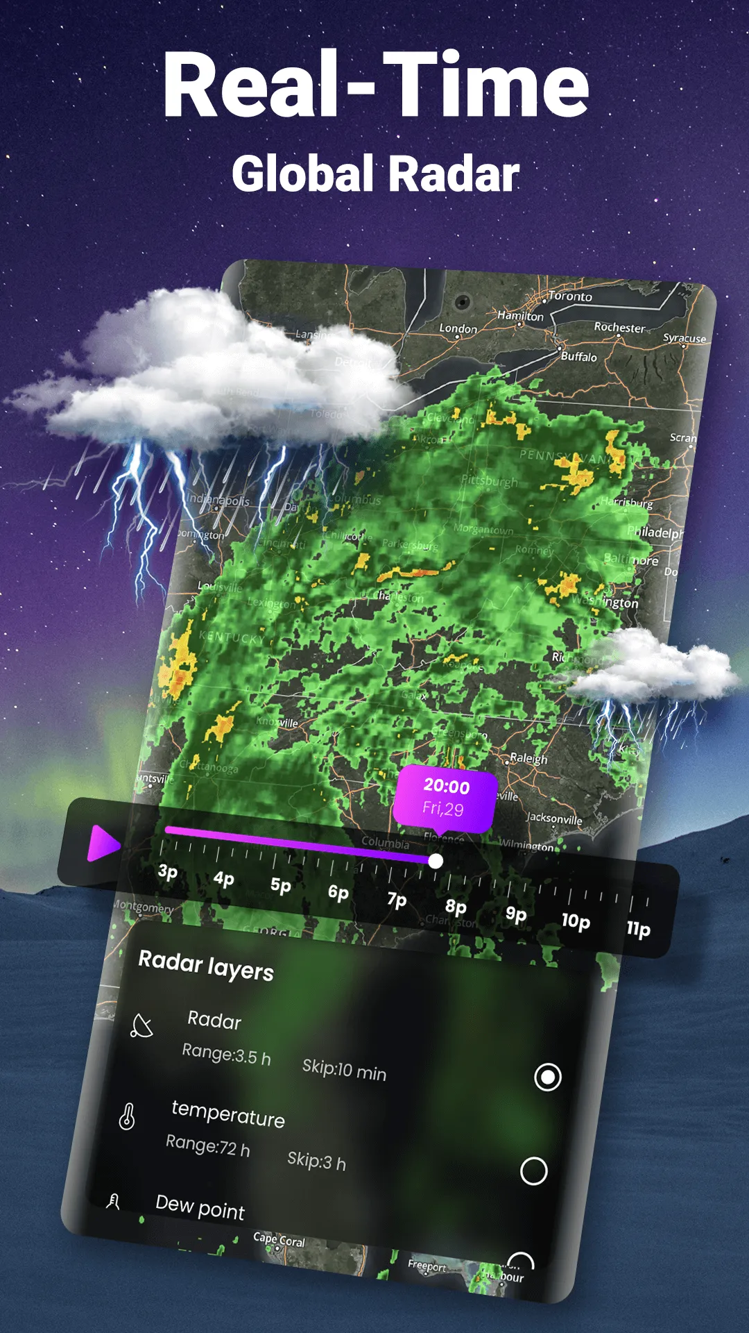 Weather Forecast - Live radar | Indus Appstore | Screenshot